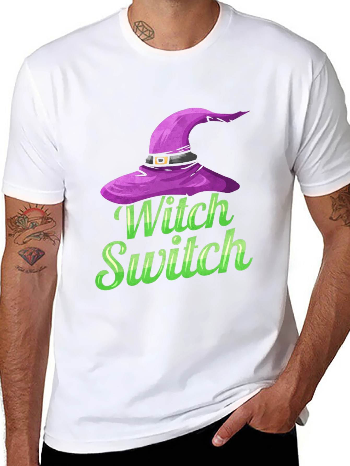 Witch Switch Halloween T-Shirt
