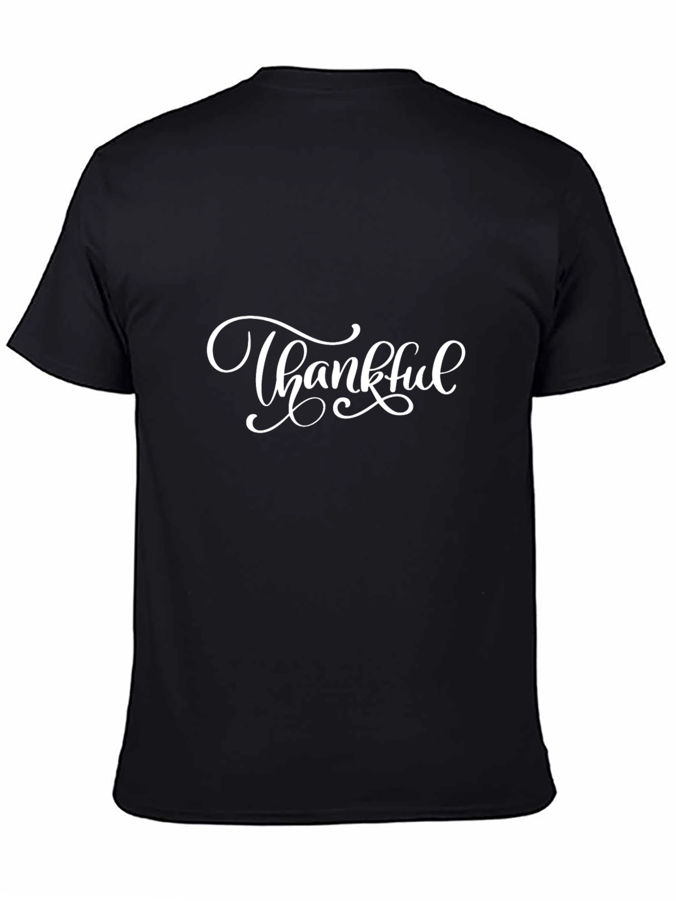 Thankful Graphic Tee - Black