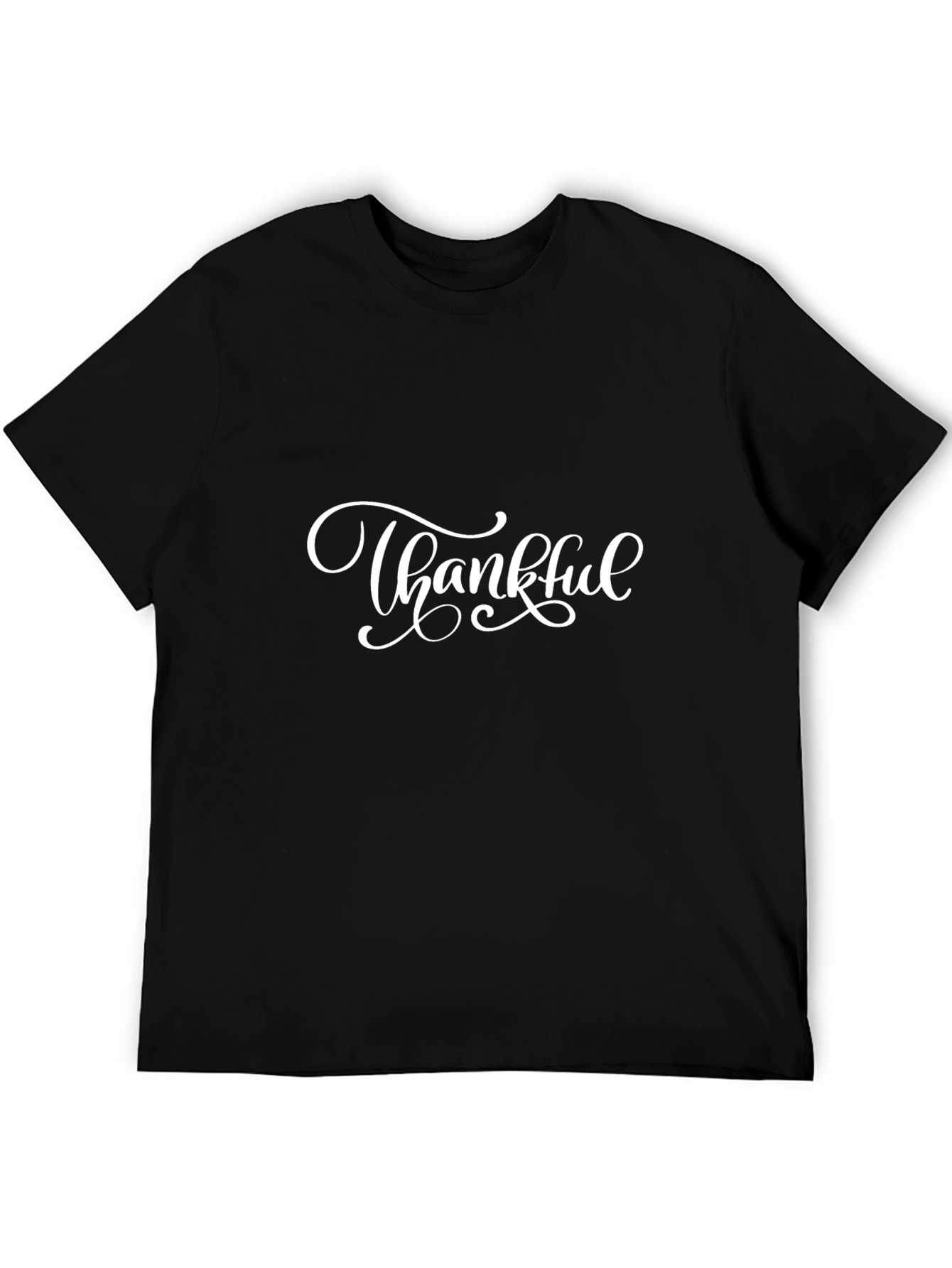 Thankful Graphic Tee - Black