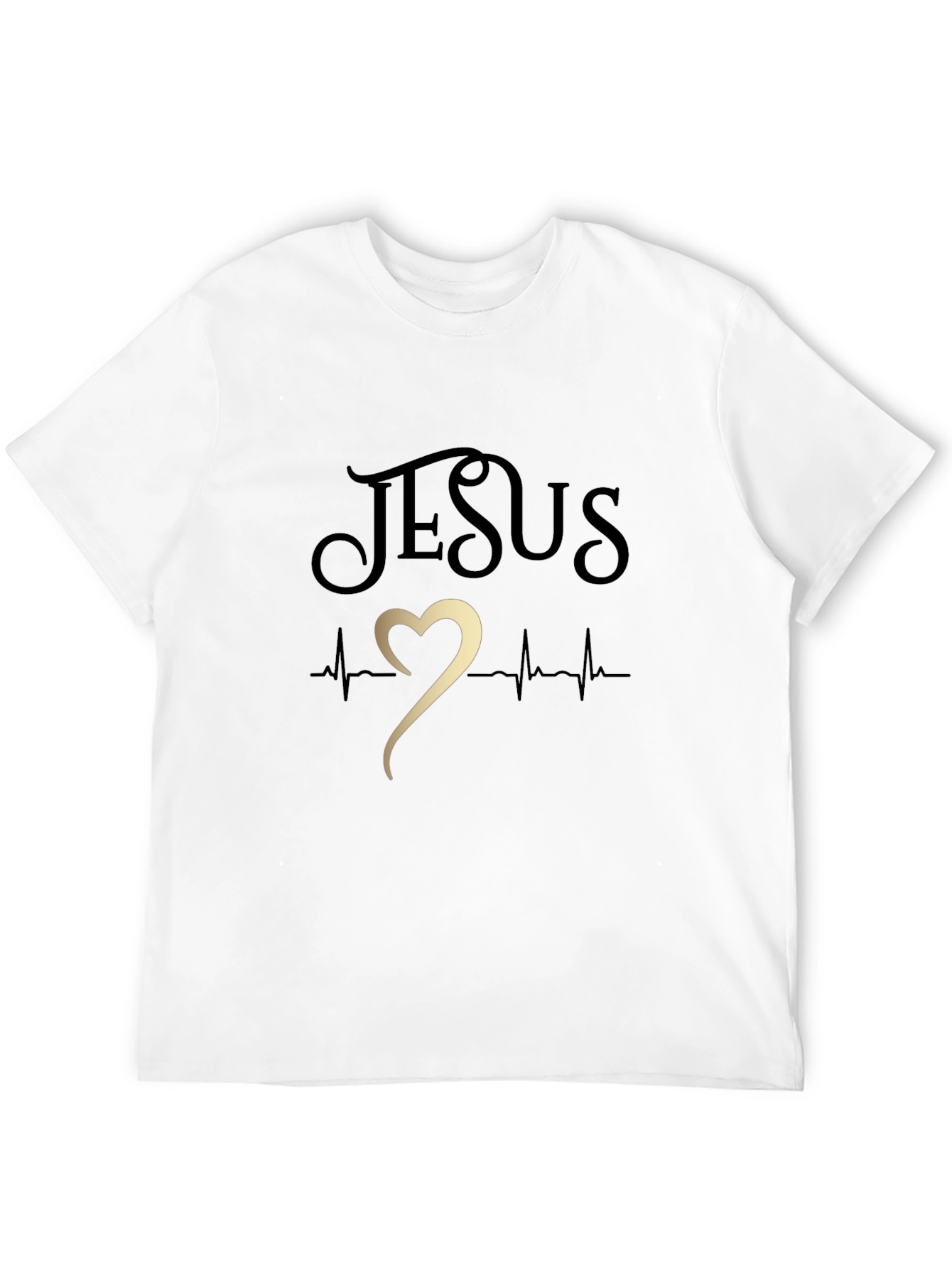 Jesus Heartbeat Graphic Tee