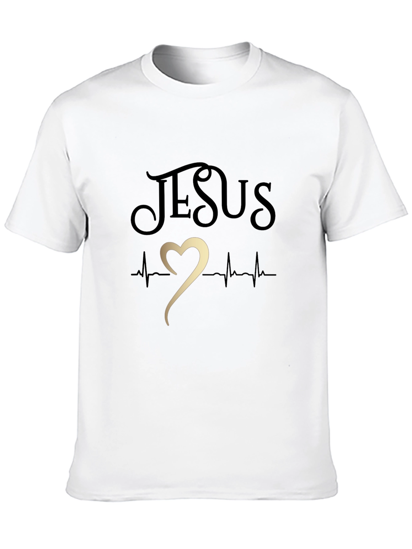 Jesus Heartbeat Graphic Tee