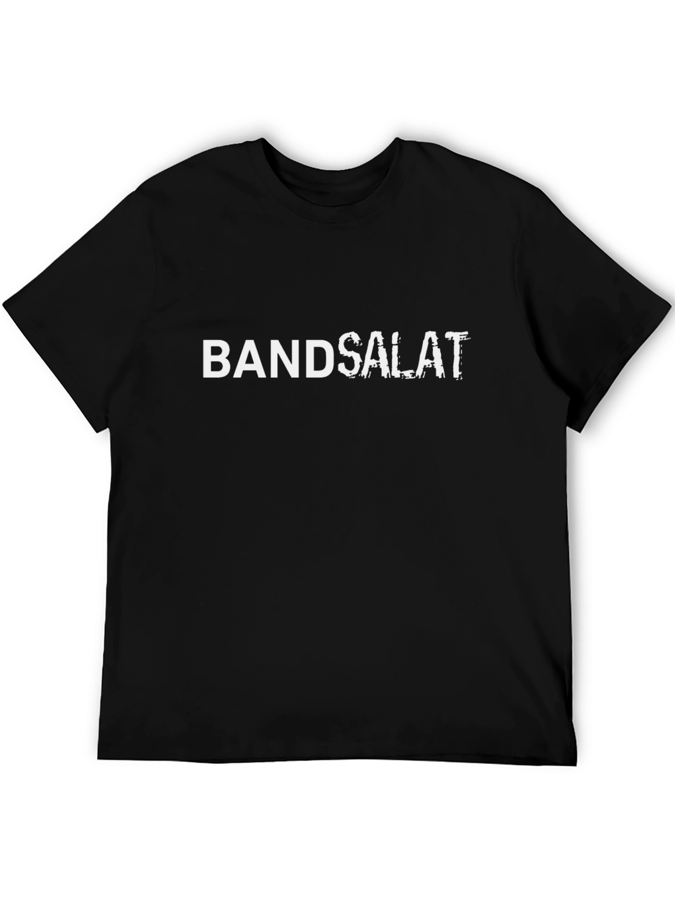 Band Salat Black T-Shirt - Unique Graphic Tee