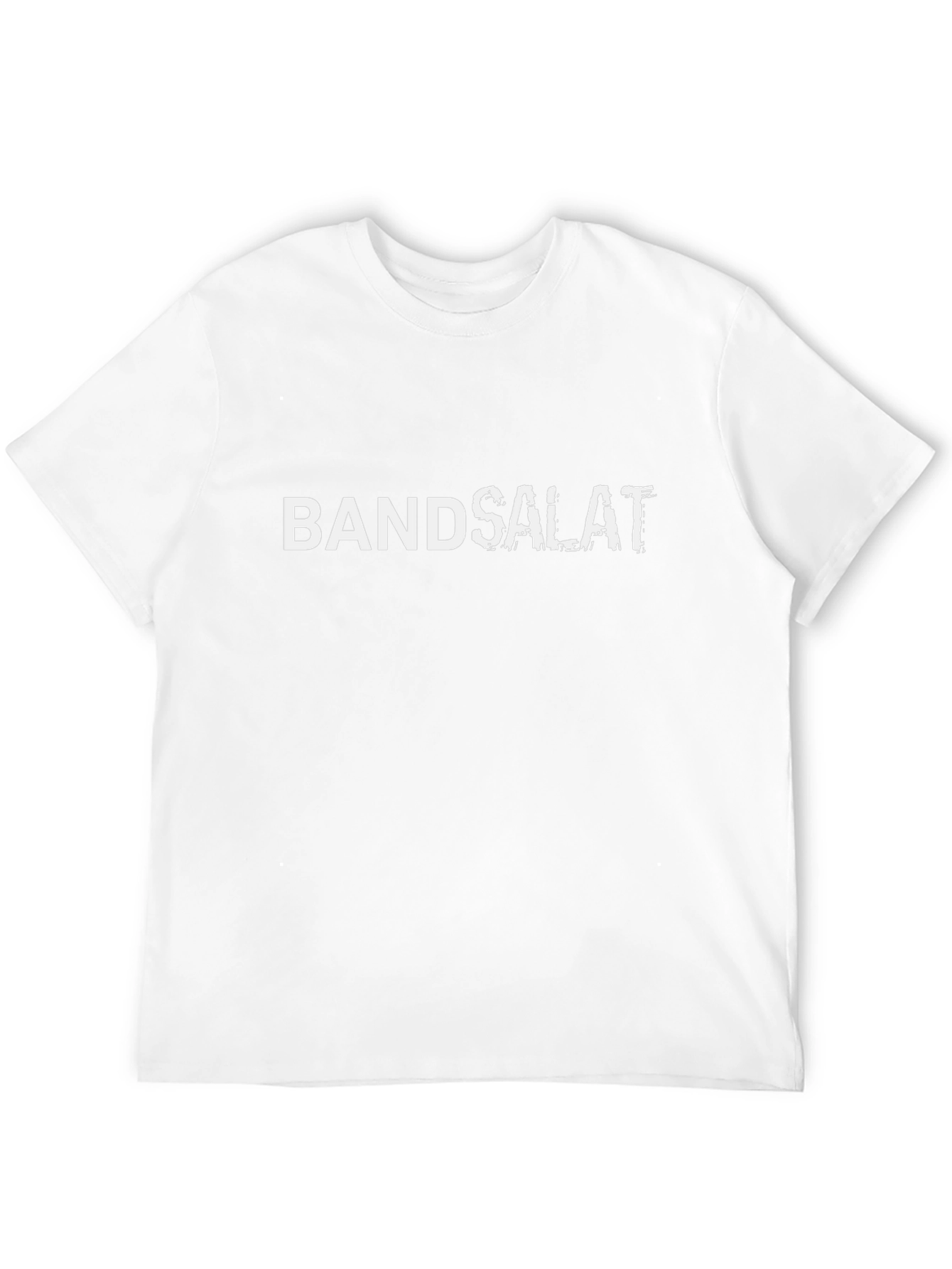 Band Salat Black T-Shirt - Unique Graphic Tee