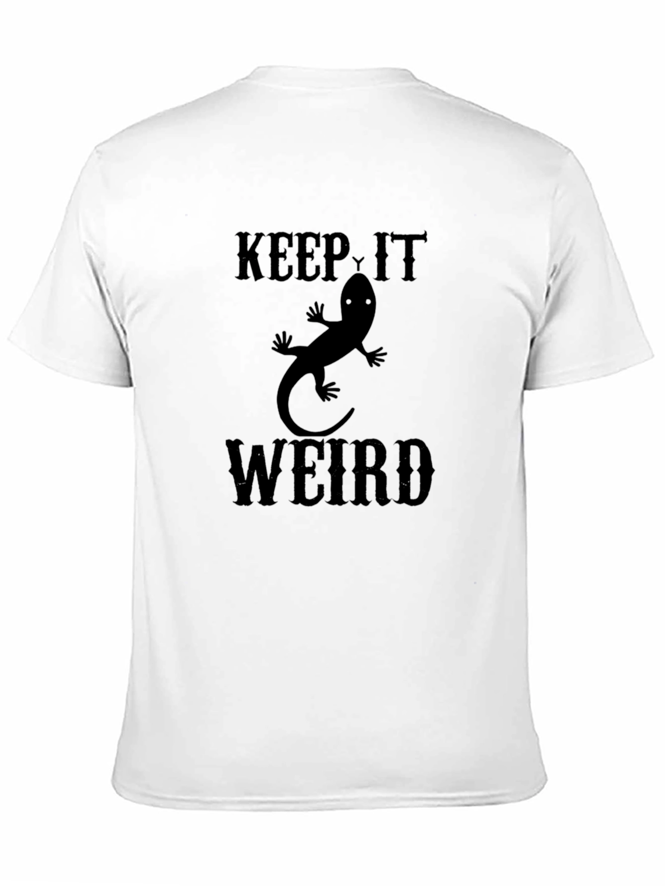 Keep It Weird Lizard Graphic Tee