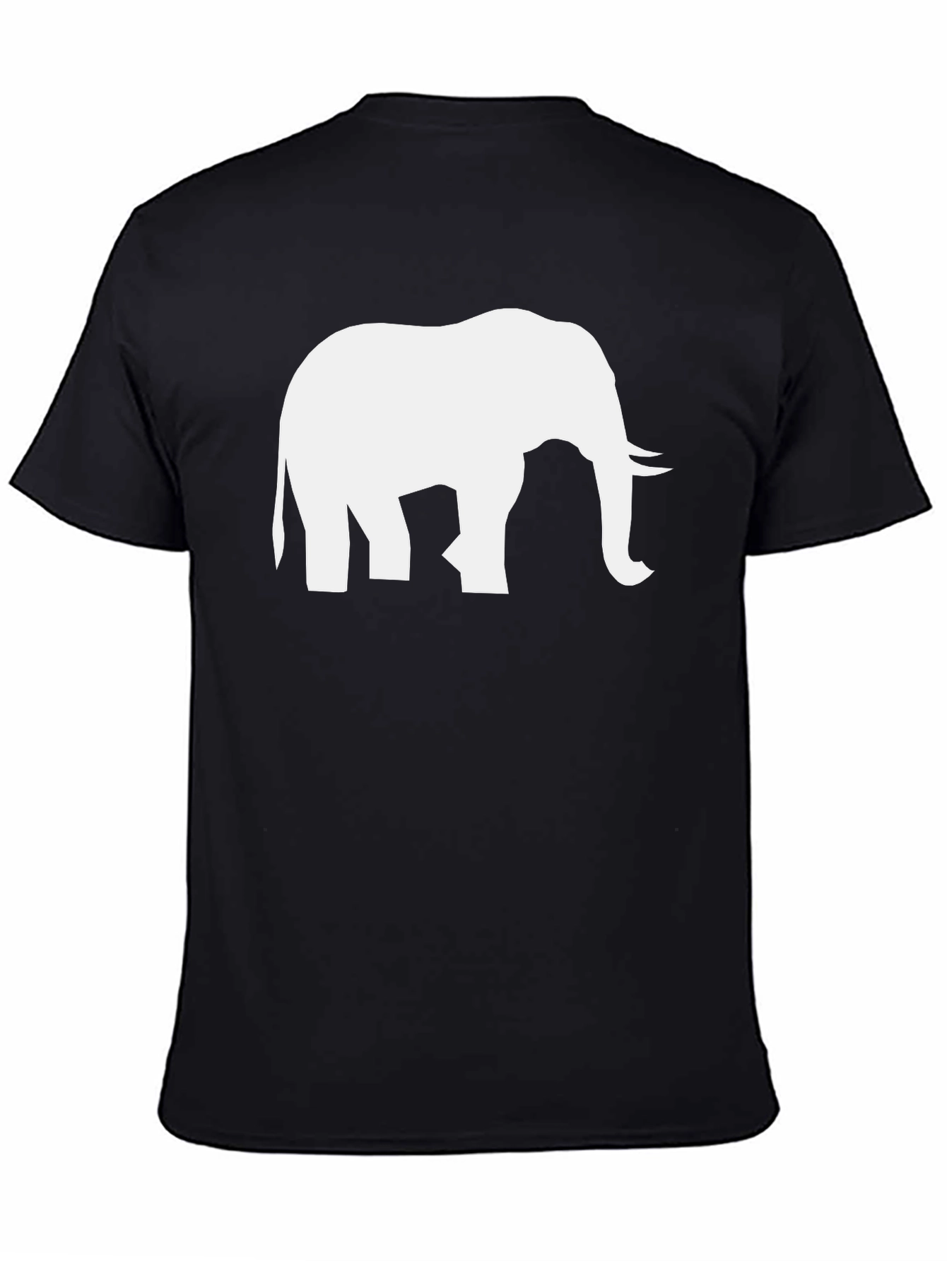 Elephant Graphic T-Shirt - Unisex Crew Neck
