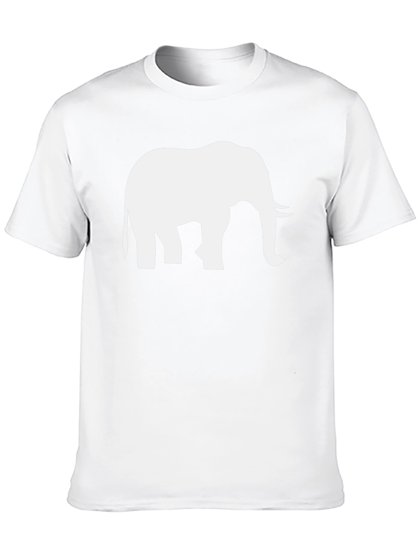 Elephant Graphic T-Shirt - Unisex Crew Neck