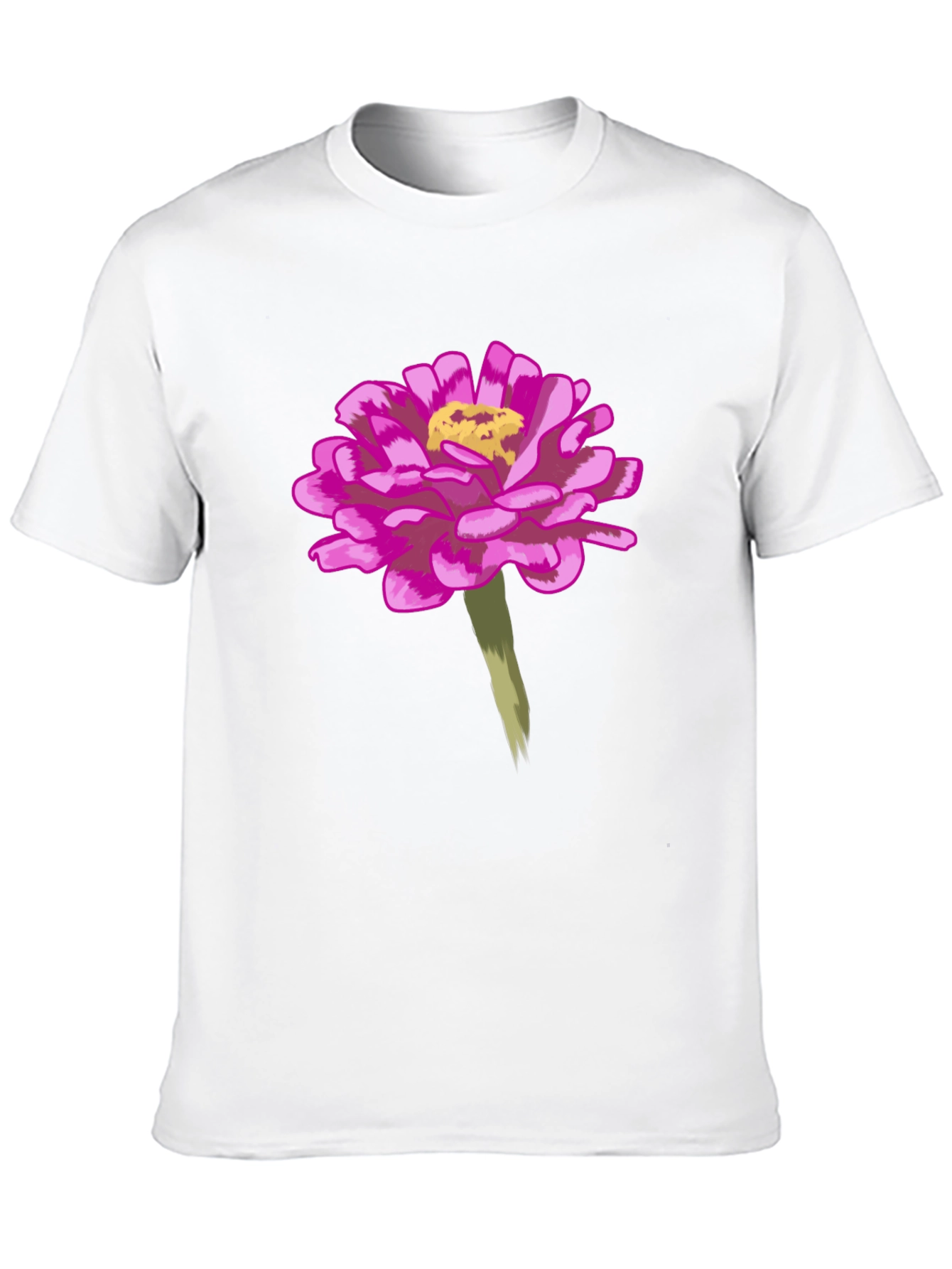 Floral T-Shirt - Pink Flower Graphic Tee