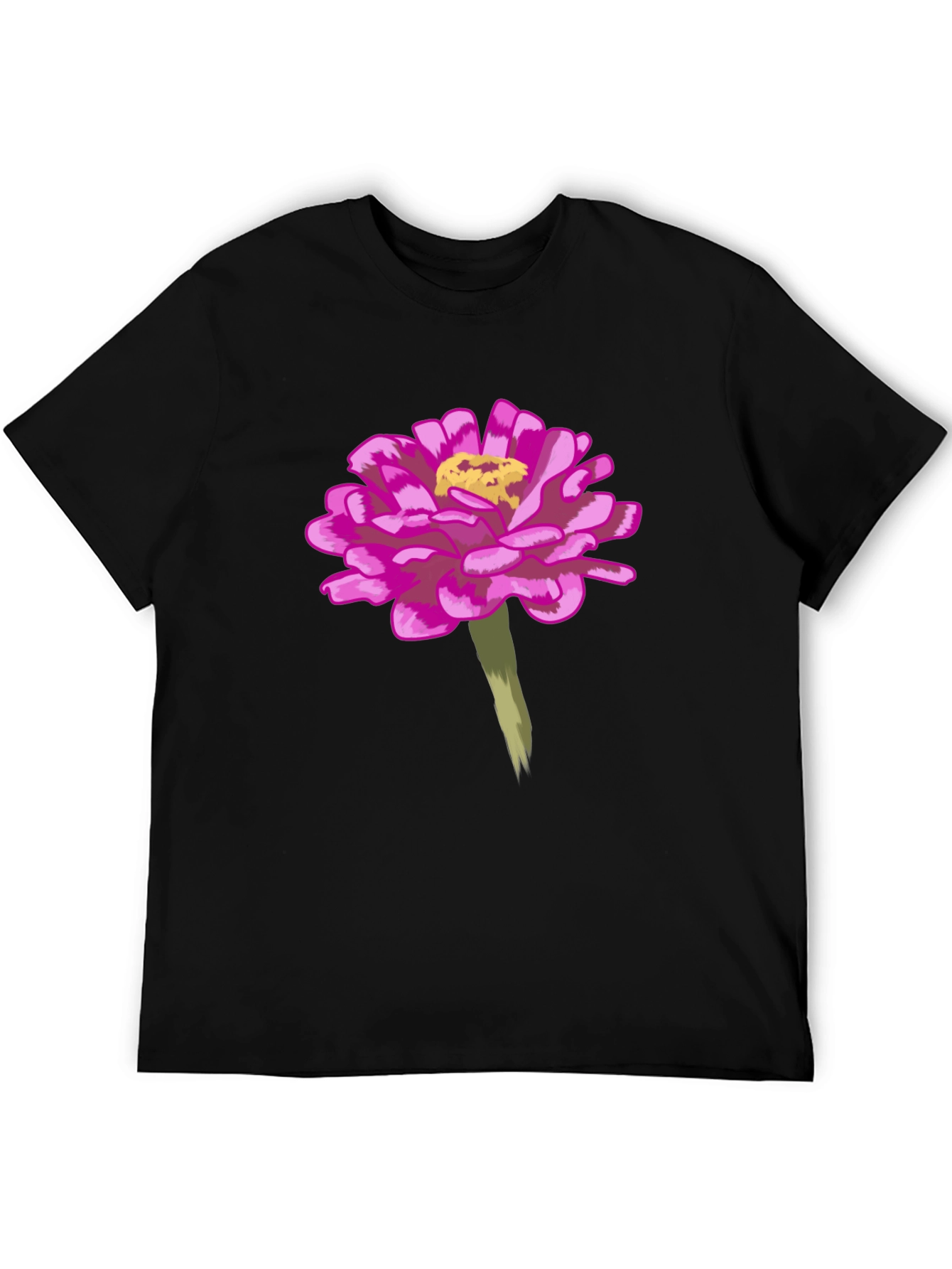 Floral T-Shirt - Pink Flower Graphic Tee