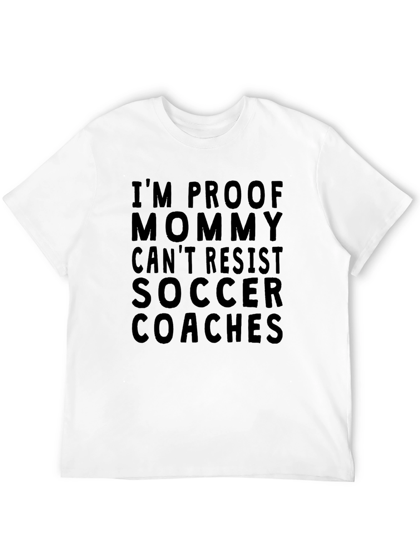 Funny Soccer Coach T-Shirt - Mommy Cant Resist