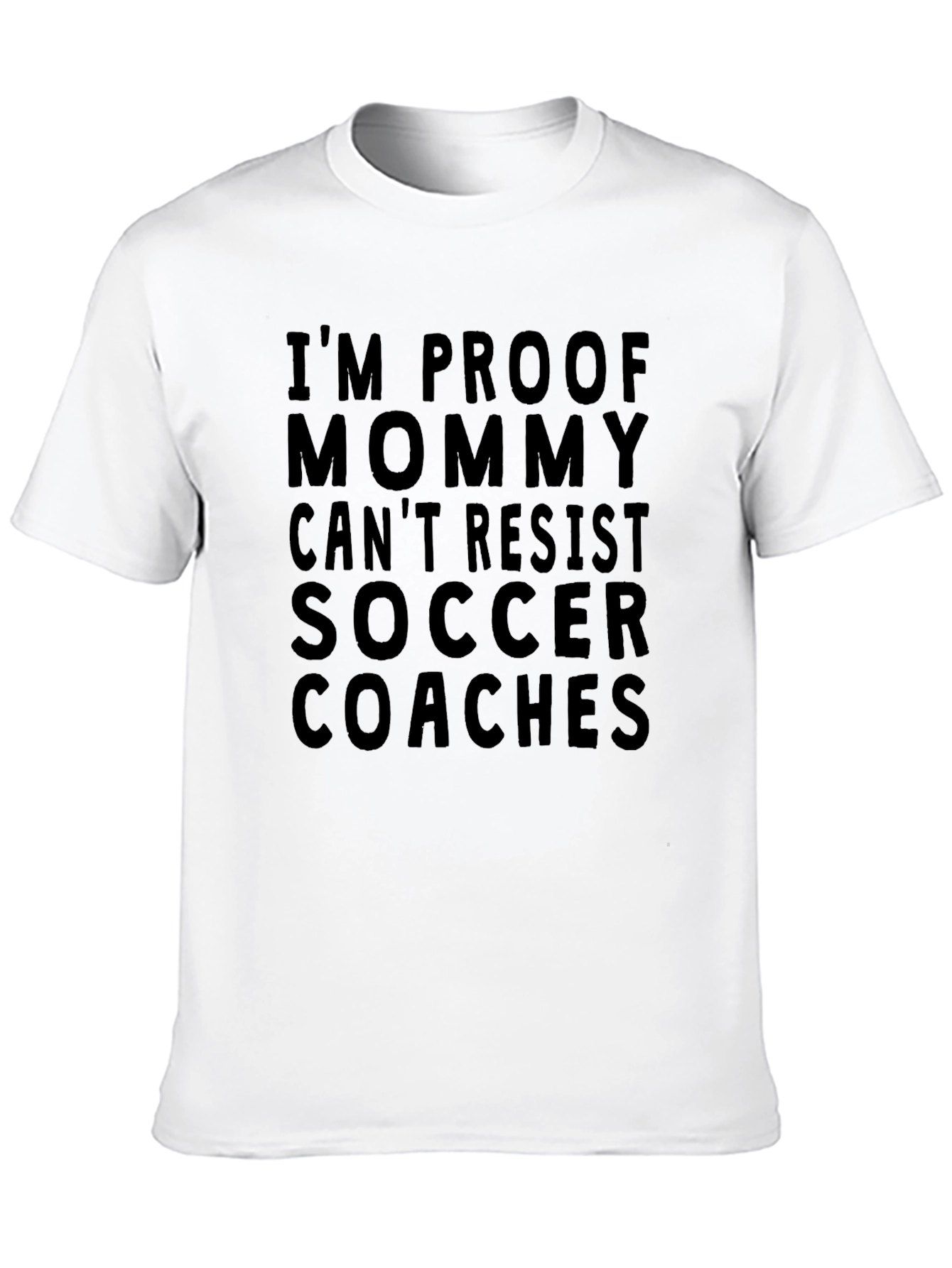 Funny Soccer Coach T-Shirt - Mommy Cant Resist