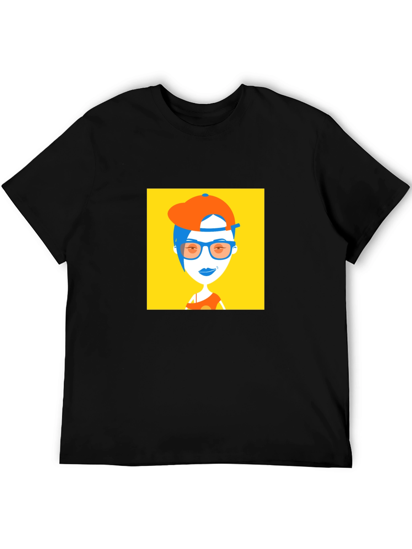 Trendy Cartoon Graphic Tee - Unisex Casual Wear