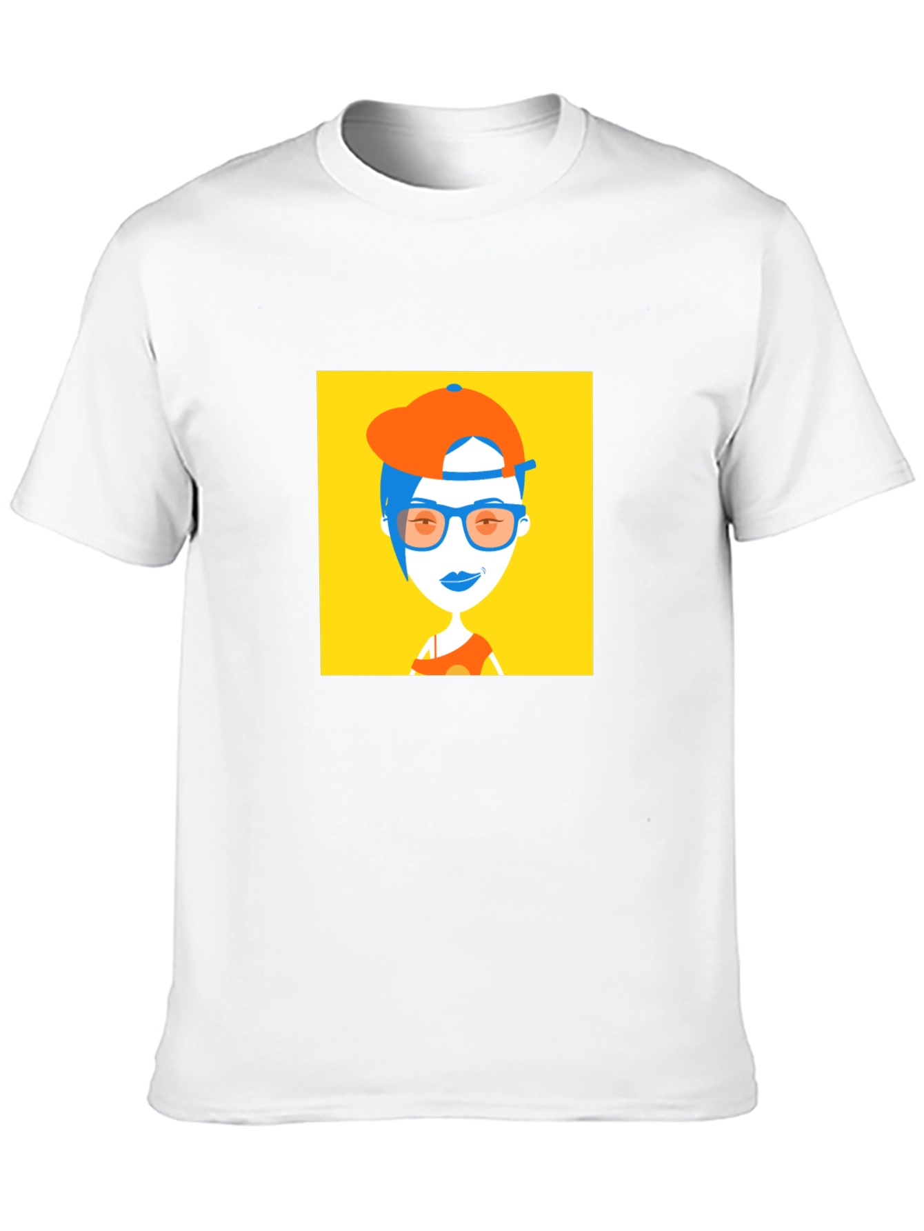 Trendy Cartoon Graphic Tee - Unisex Casual Wear