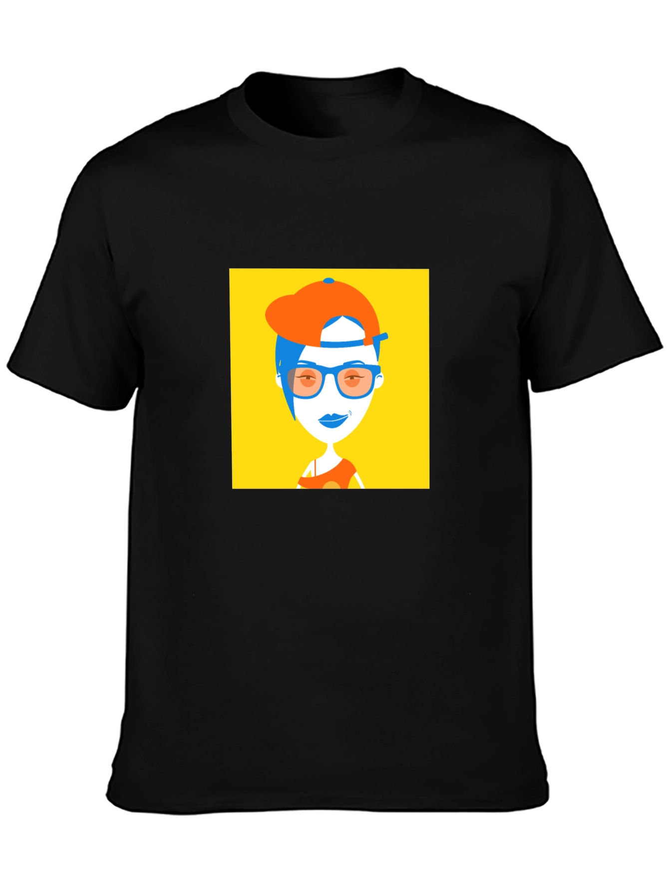 Trendy Cartoon Graphic Tee - Unisex Casual Wear