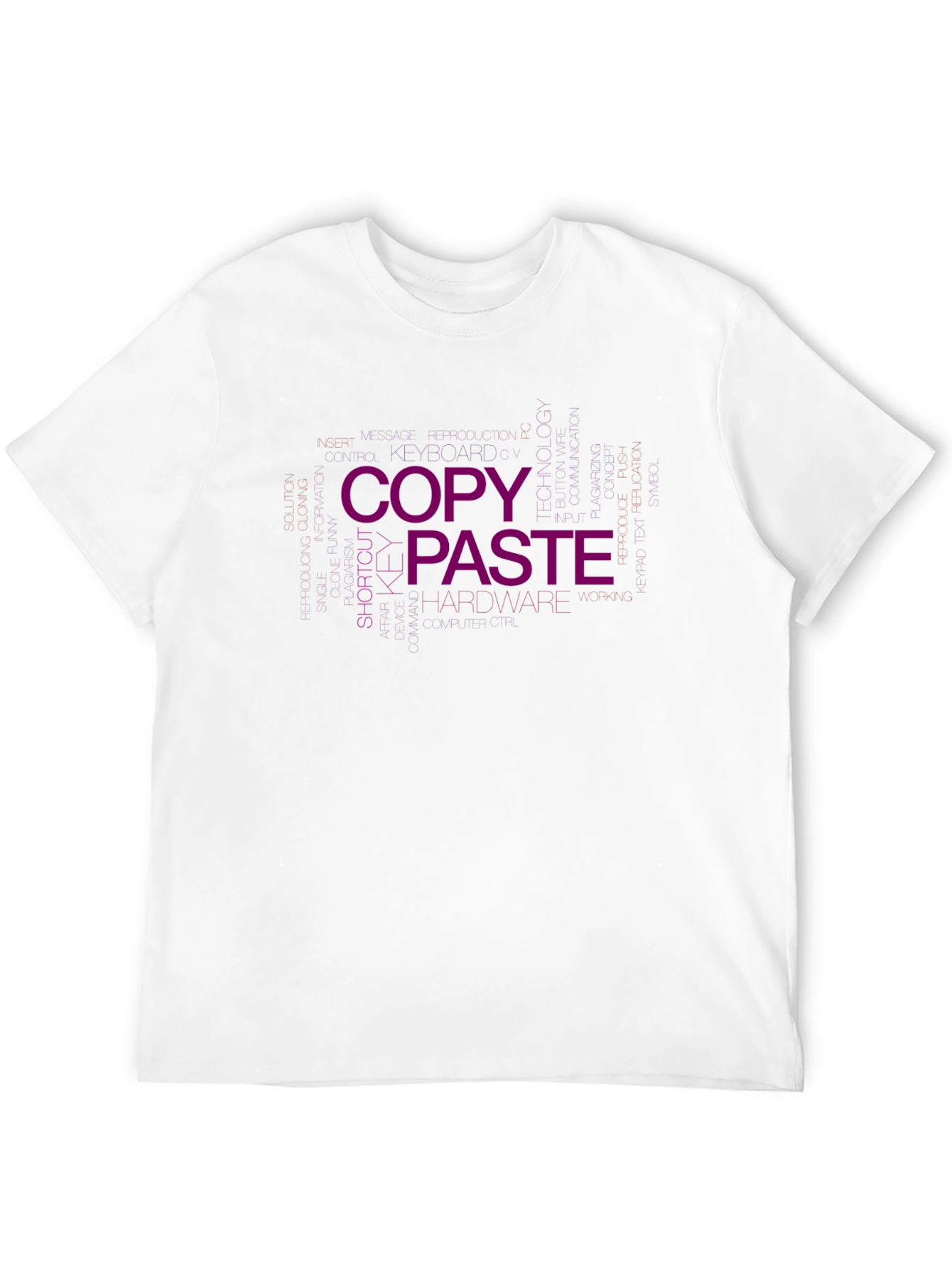 Copy Paste Graphic T-Shirt - Coding Humor Tee