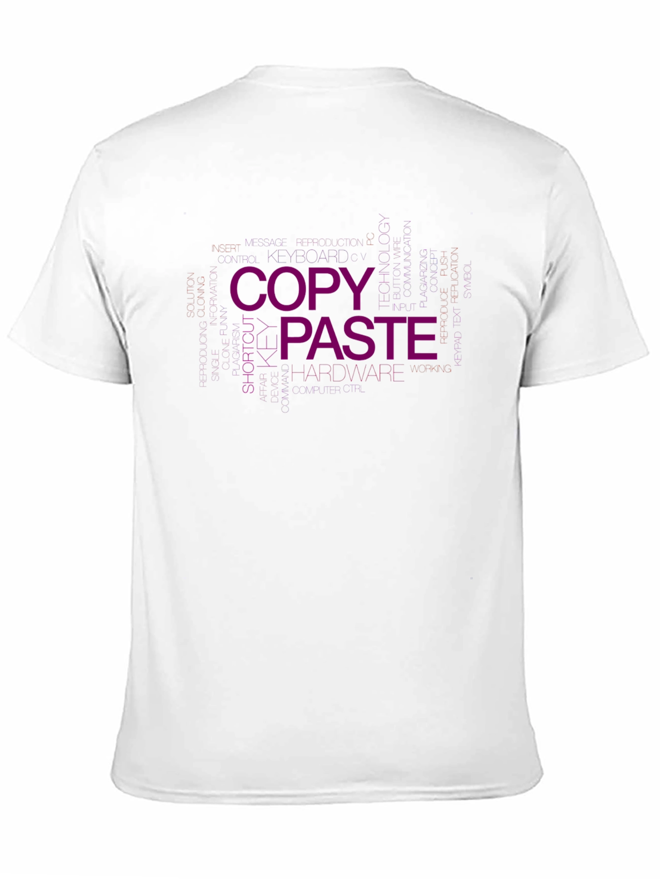 Copy Paste Graphic T-Shirt - Coding Humor Tee
