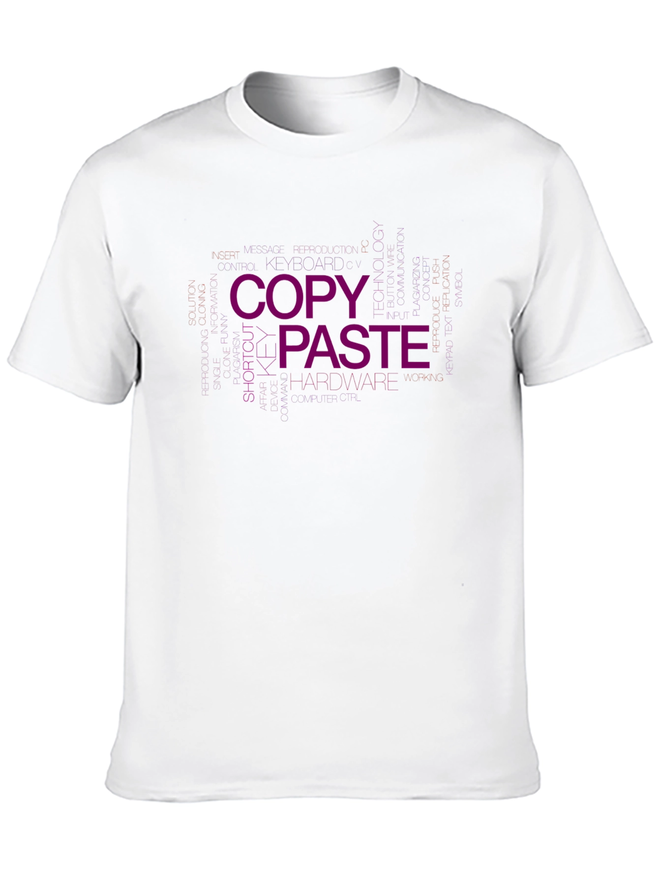 Copy Paste Graphic T-Shirt - Coding Humor Tee