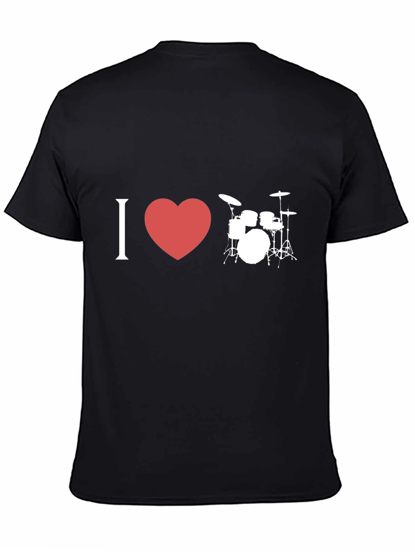 I Love Drums Graphic T-Shirt