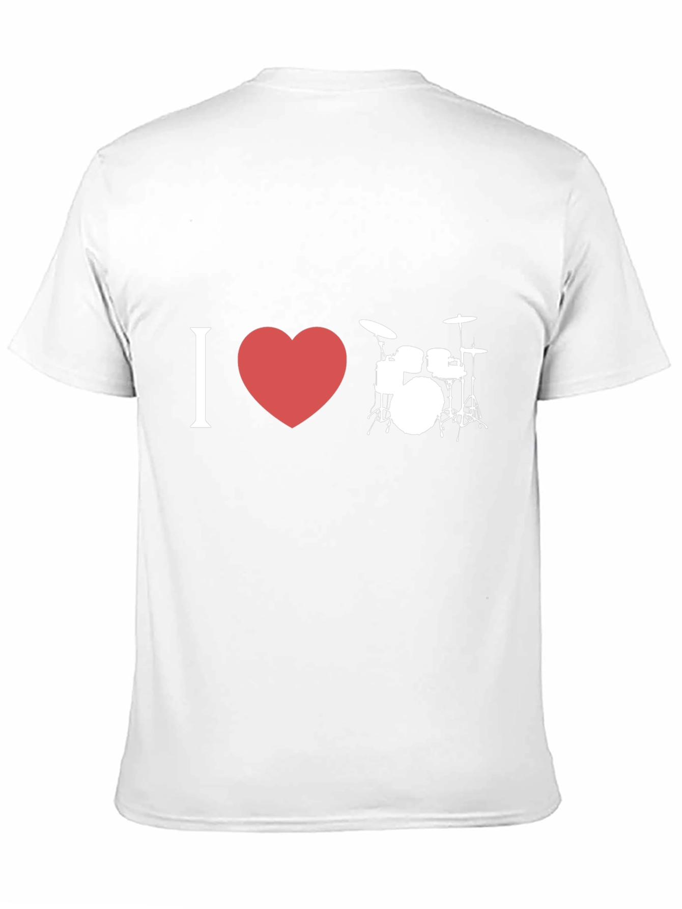 I Love Drums Graphic T-Shirt
