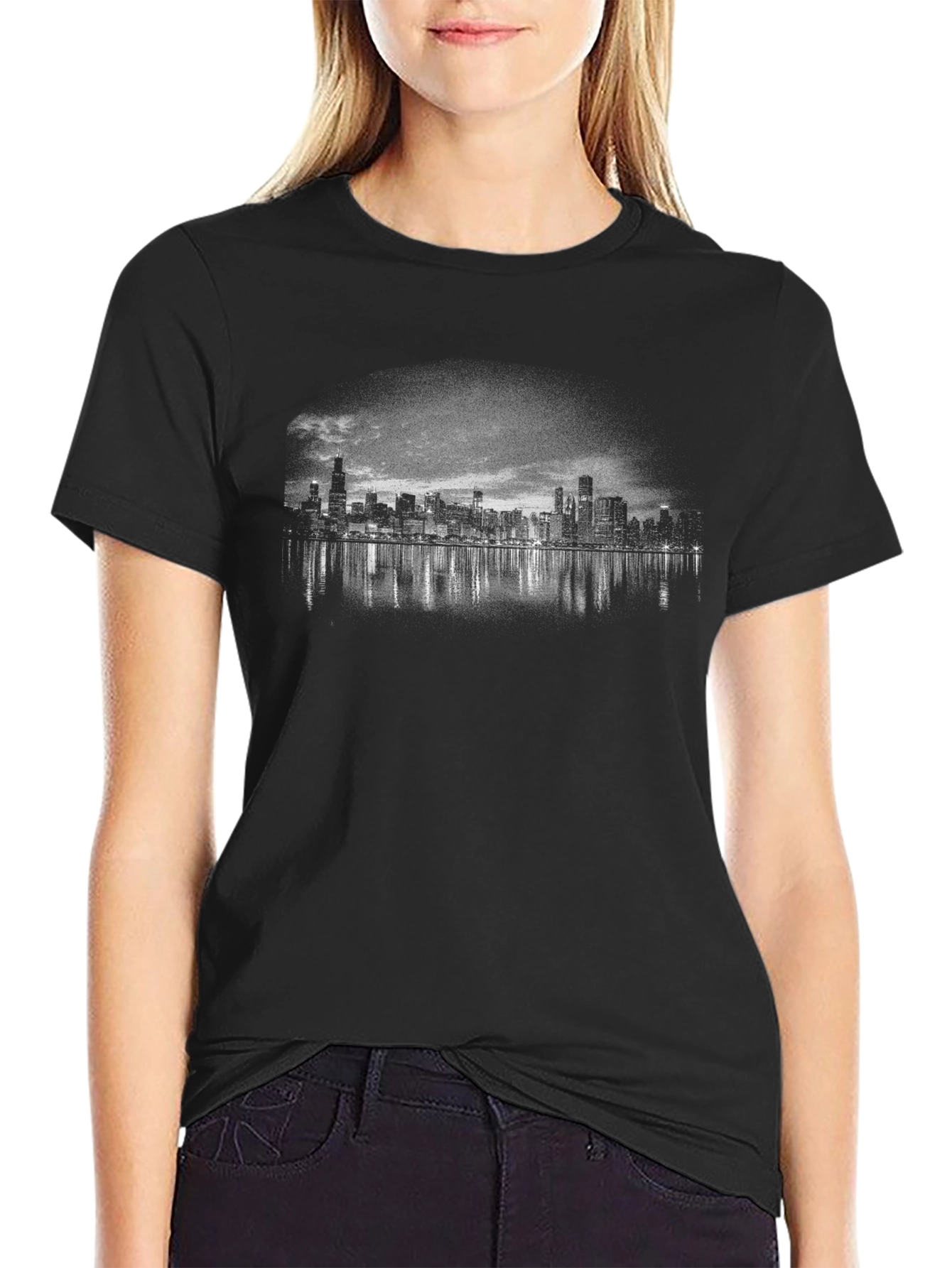Cityscape Graphic T-Shirt
