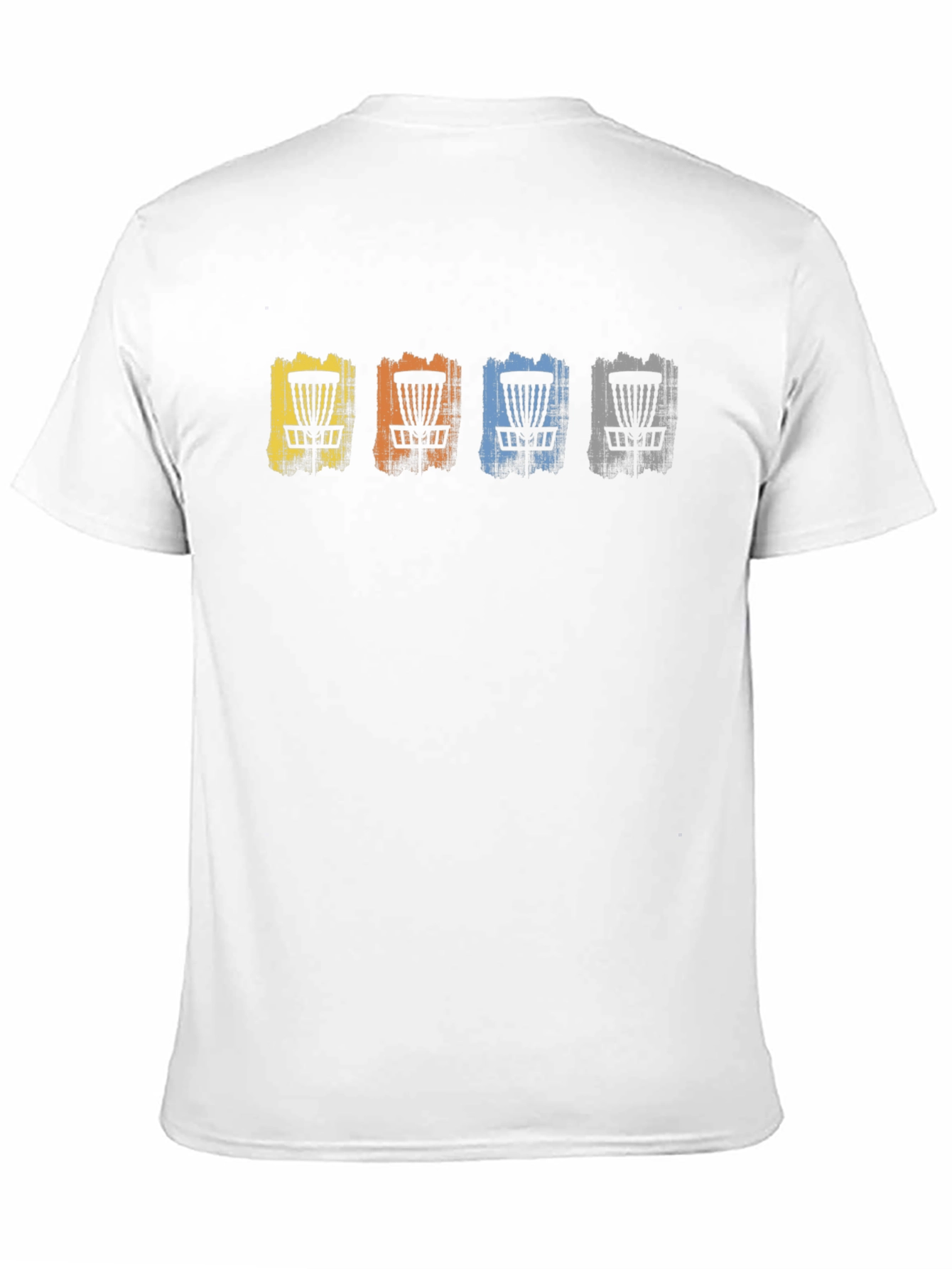 Disc Golf Basket T-Shirt - Casual Graphic Tee