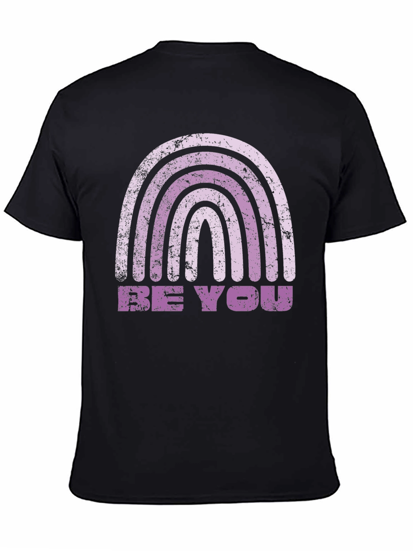 Be You Rainbow Tee - Black