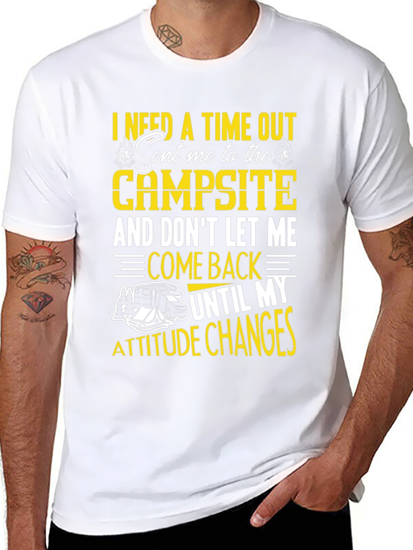 Campsite Attitude Change T-Shirt