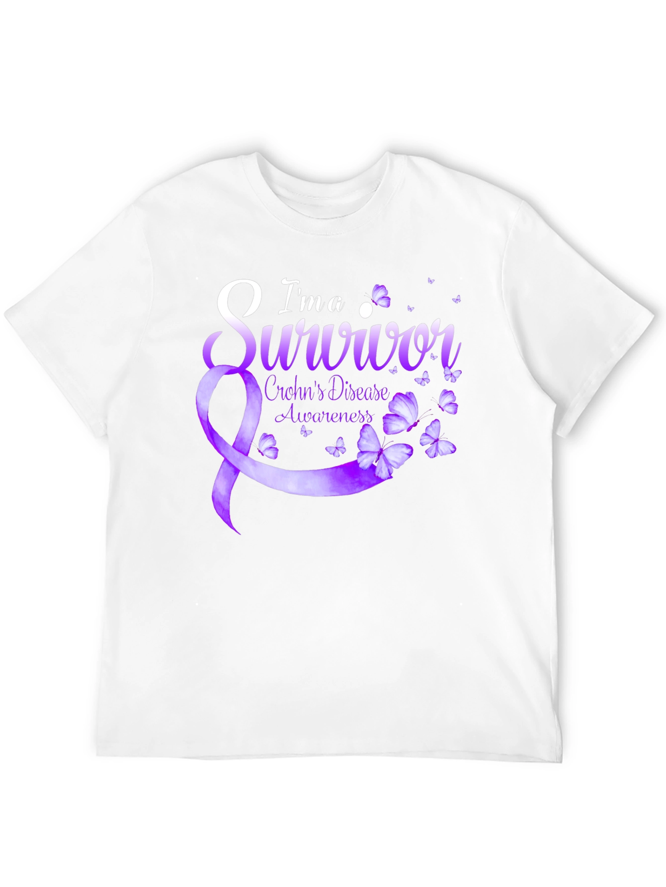 Crohns Disease Awareness Survivor T-Shirt