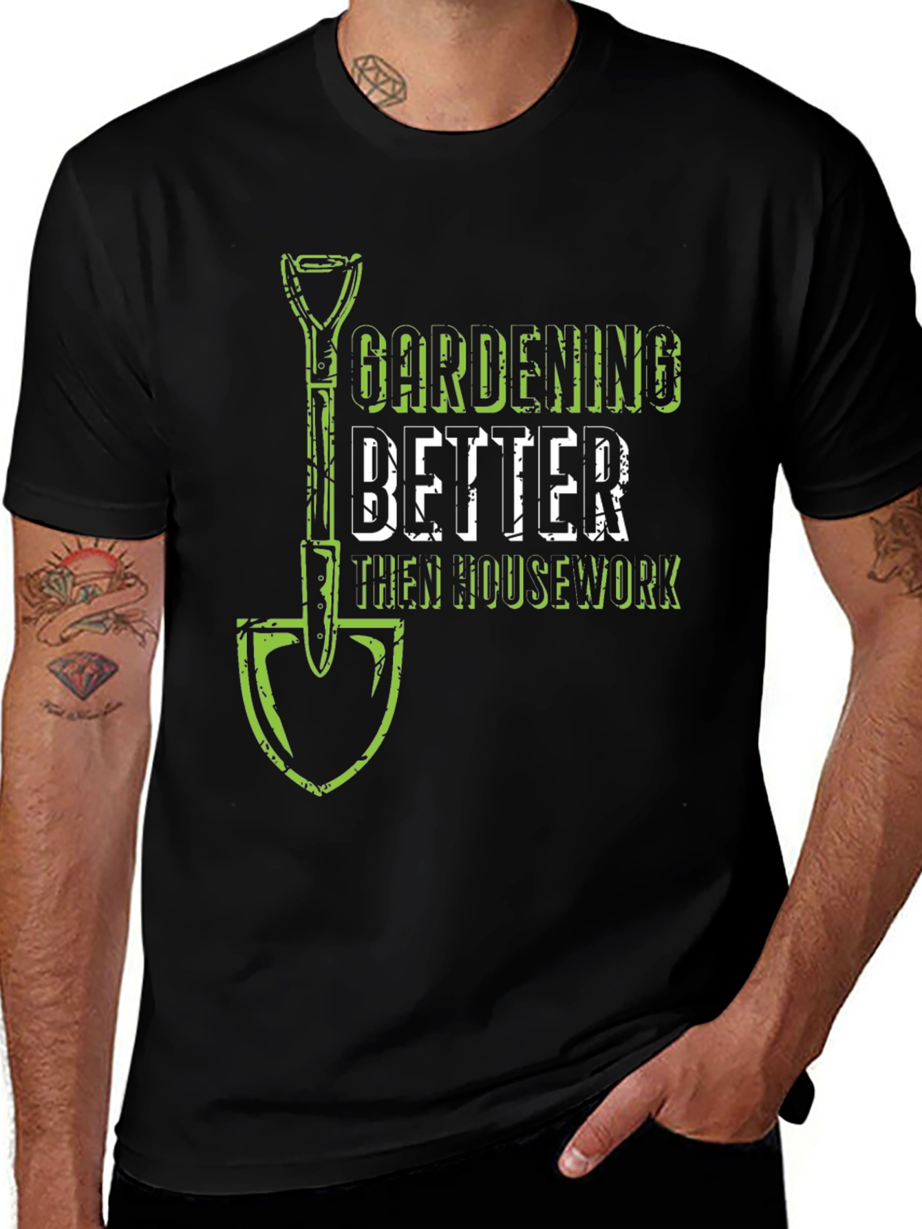 Gardening Better Than Housework T-Shirt