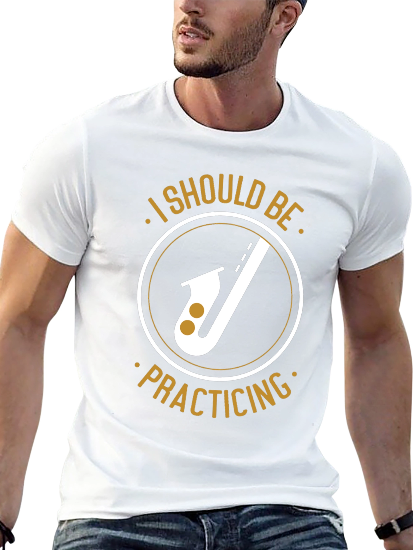 I Should Be Practicing Saxophone T-Shirt