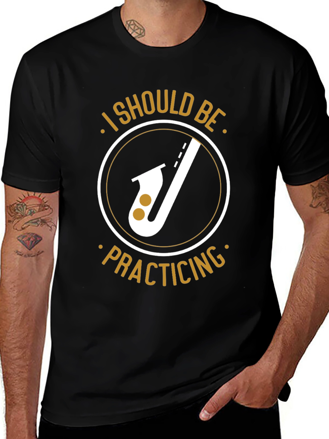 I Should Be Practicing Saxophone T-Shirt