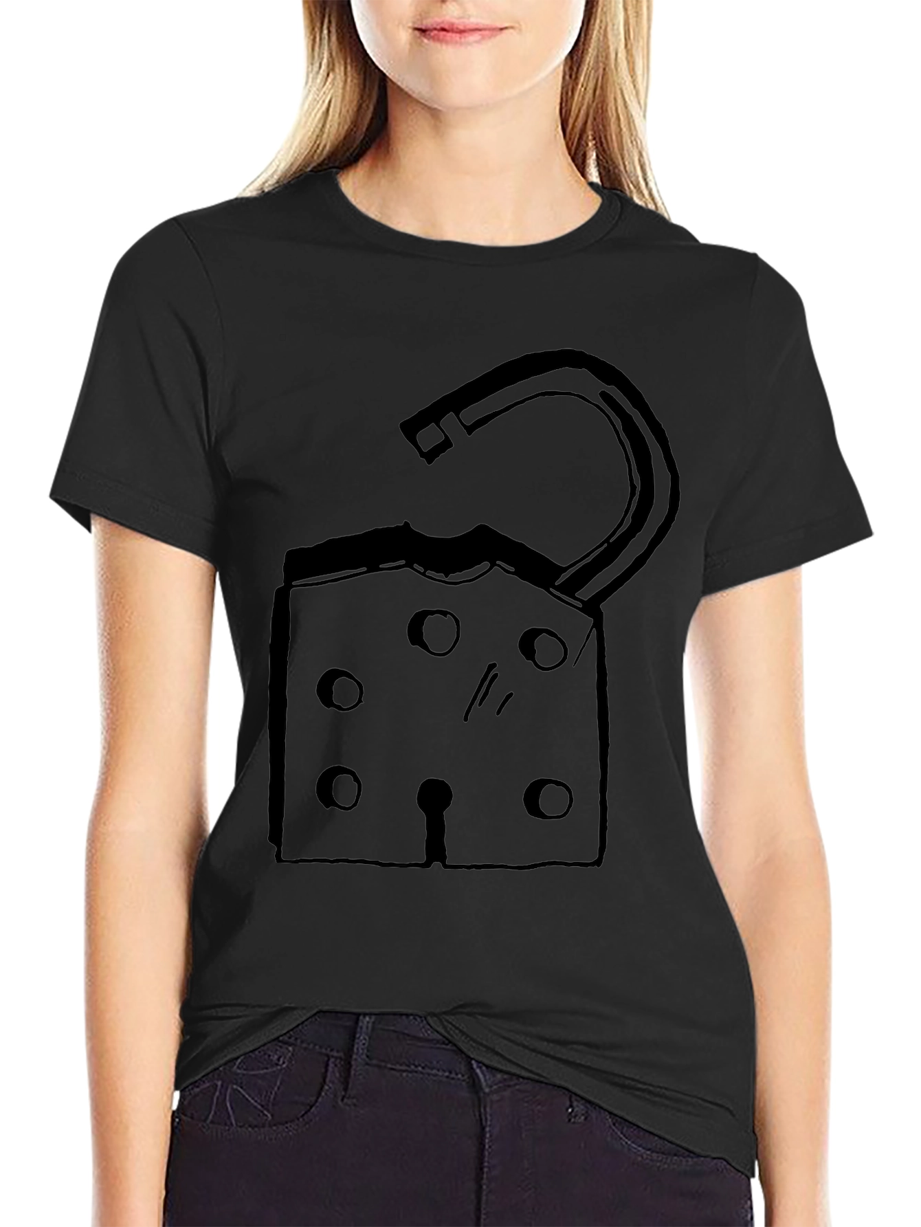 Unlock Your Style: Graphic Print Tee