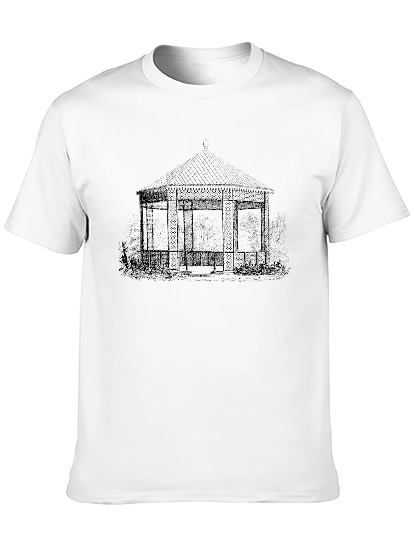 Gazebo Graphic Black Tee