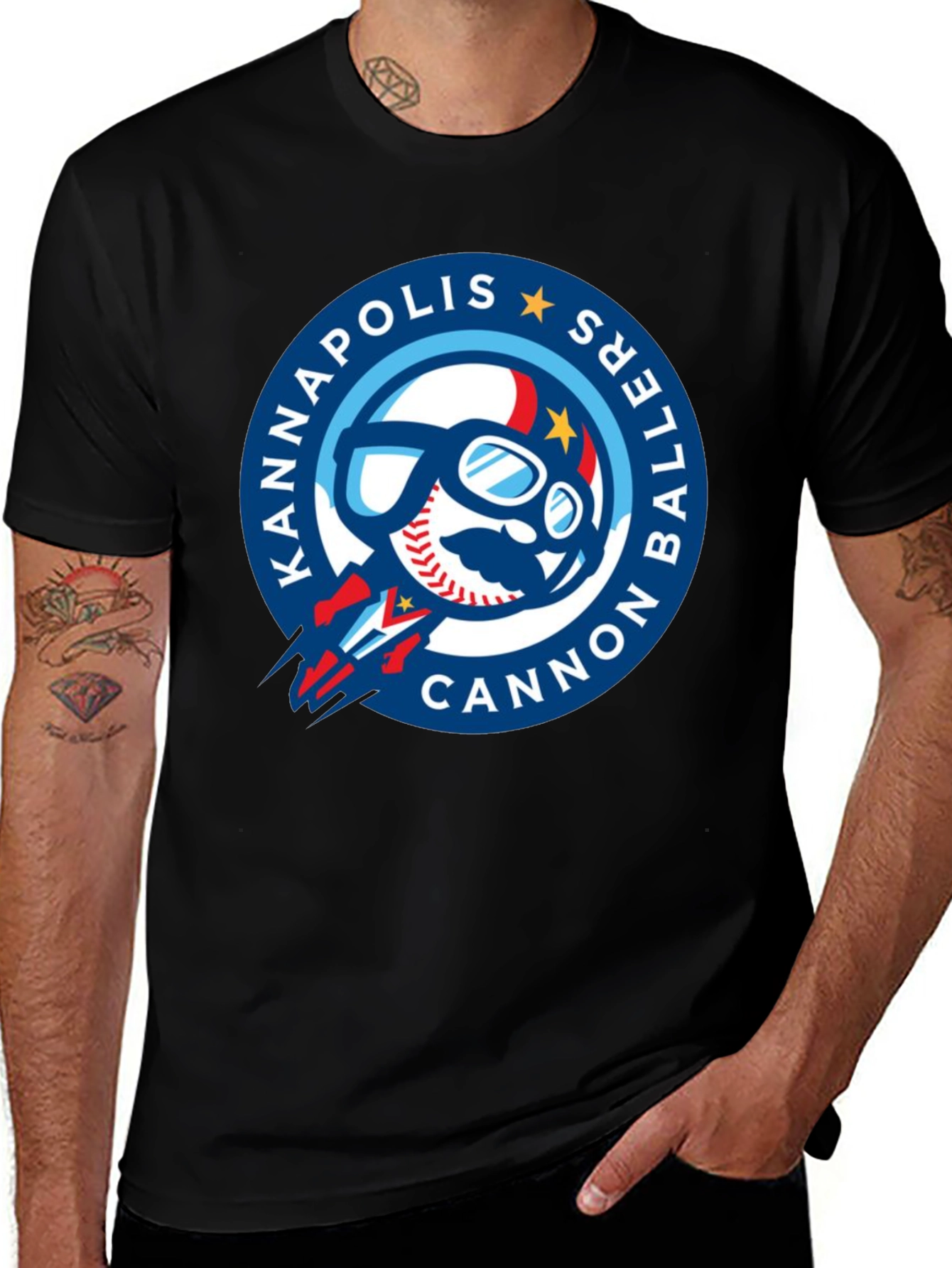 Kannapolis Cannon Ballers T-Shirt