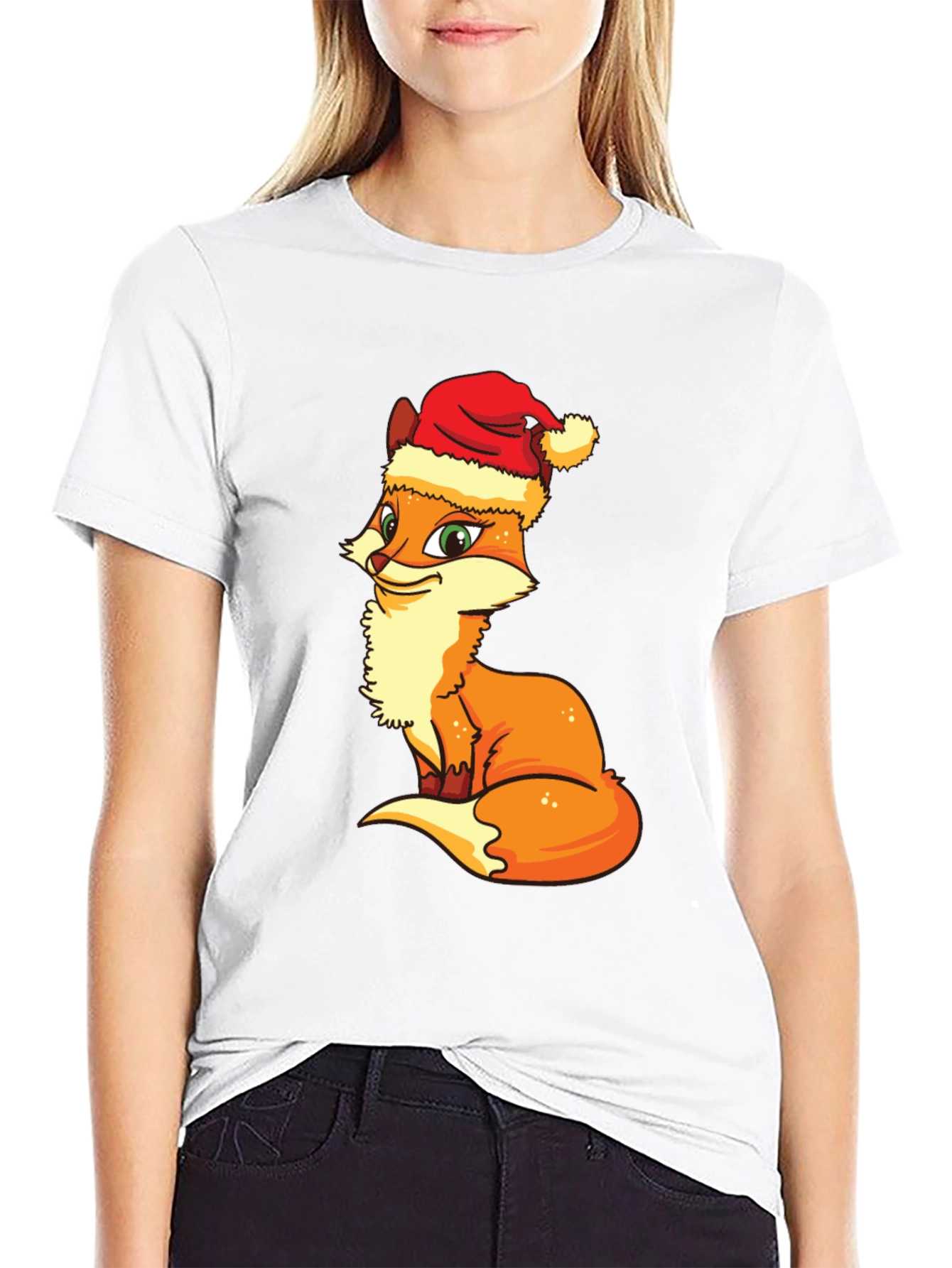 Festive Fox T-Shirt - Holiday Edition
