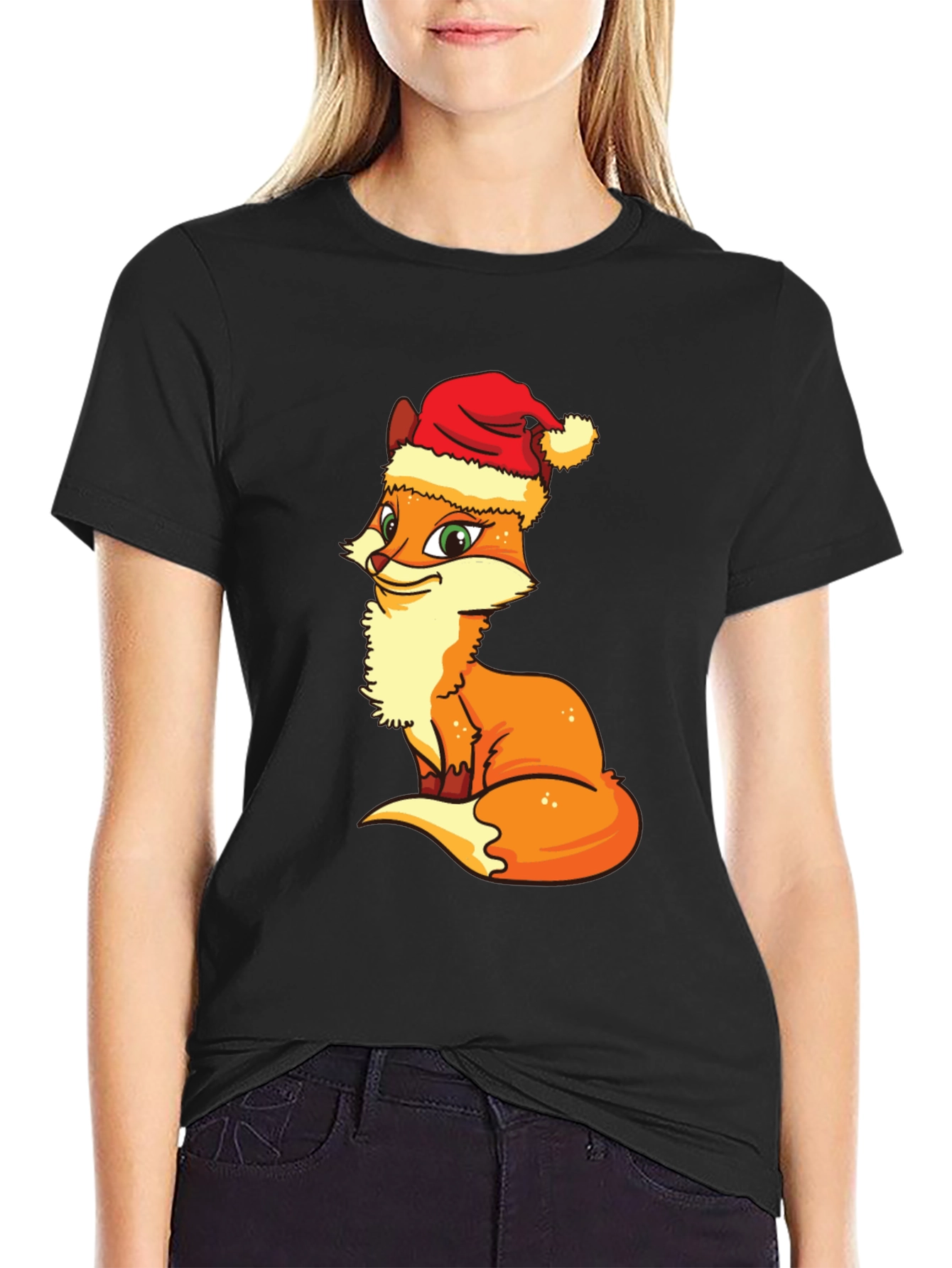 Festive Fox T-Shirt - Holiday Edition