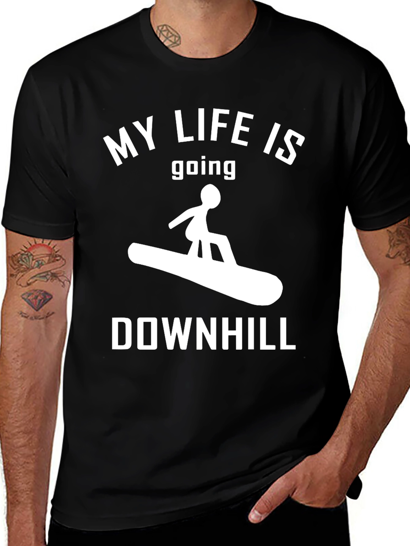My Life Is Going Downhill T-Shirt