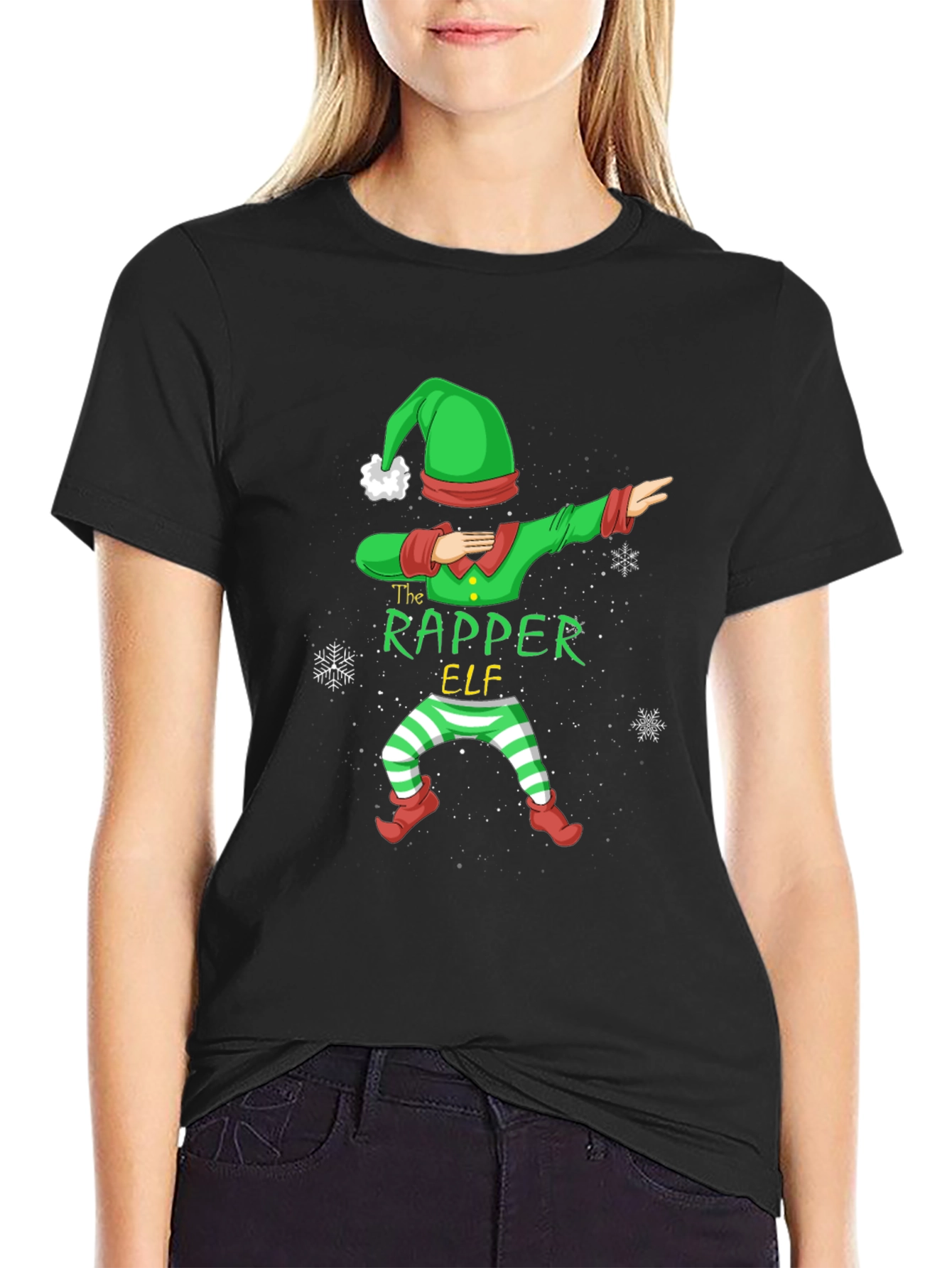The Rapper Elf Christmas T-Shirt