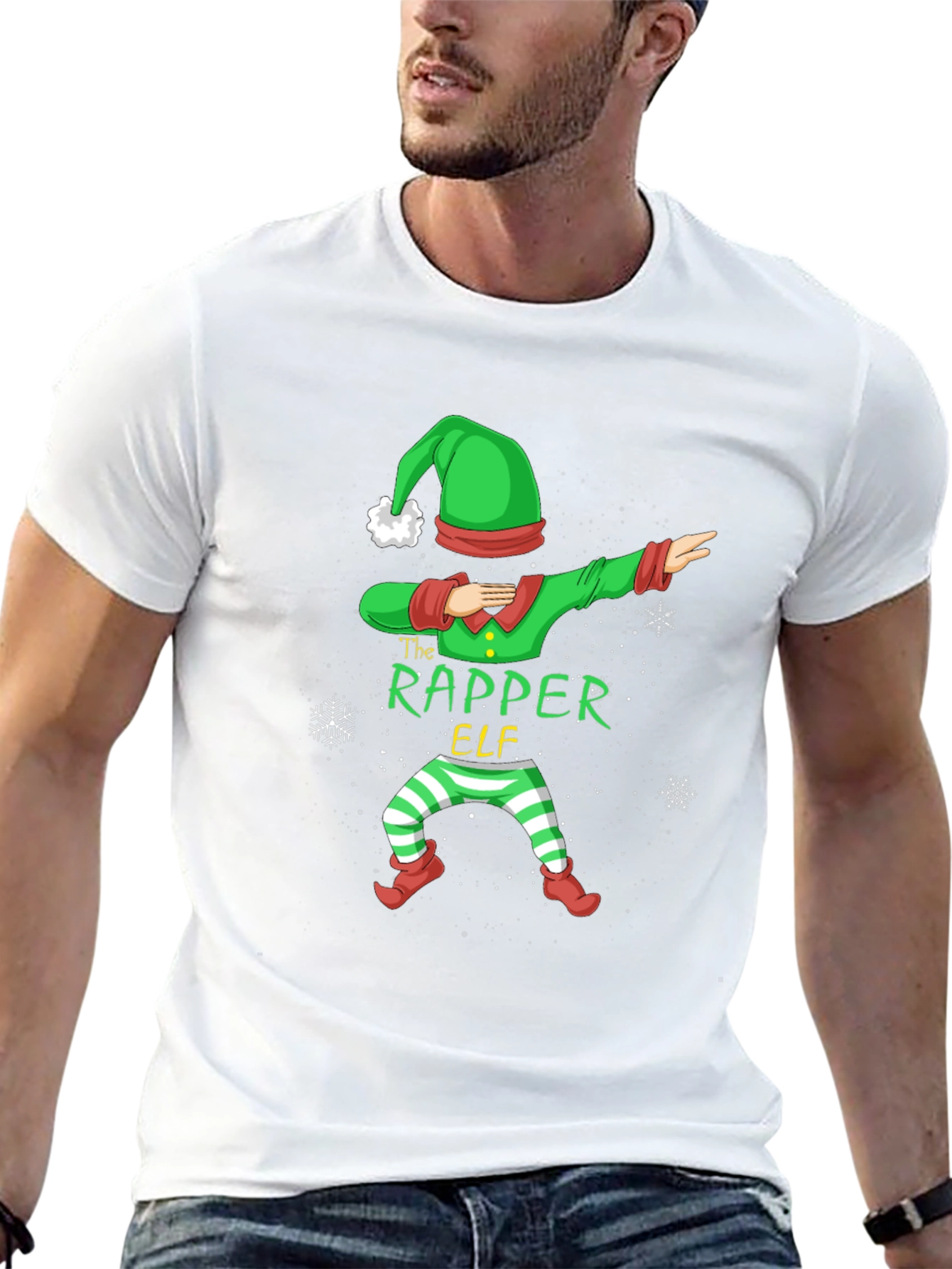The Rapper Elf Christmas T-Shirt