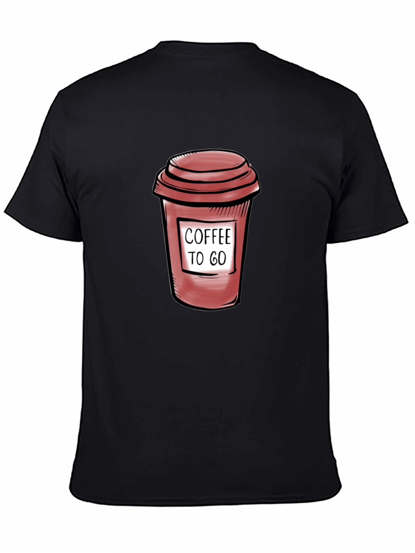 Coffee To Go Graphic T-Shirt - Casual Style