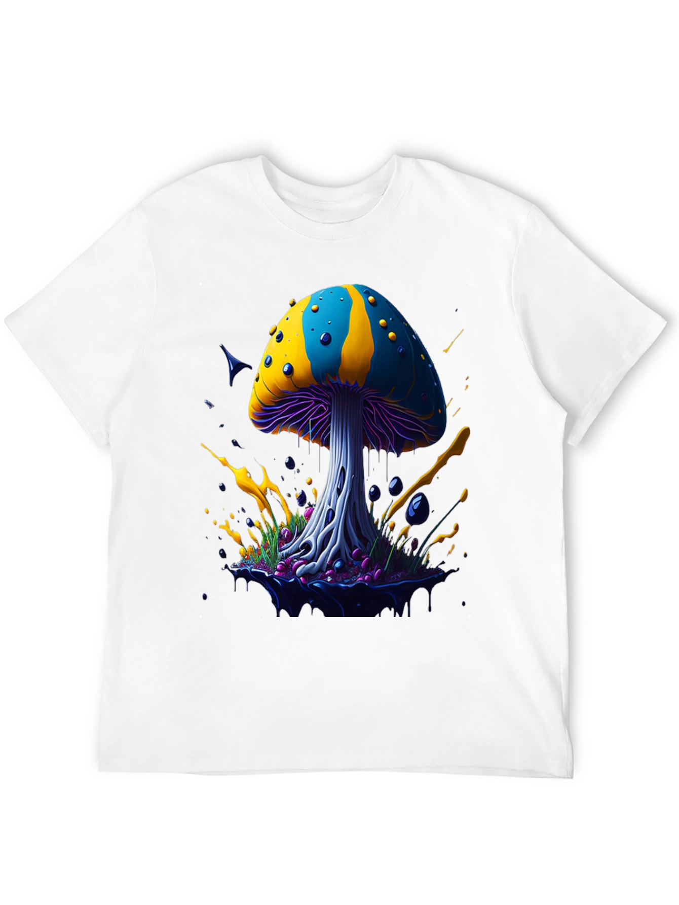 Psychedelic Mushroom Graphic Tee
