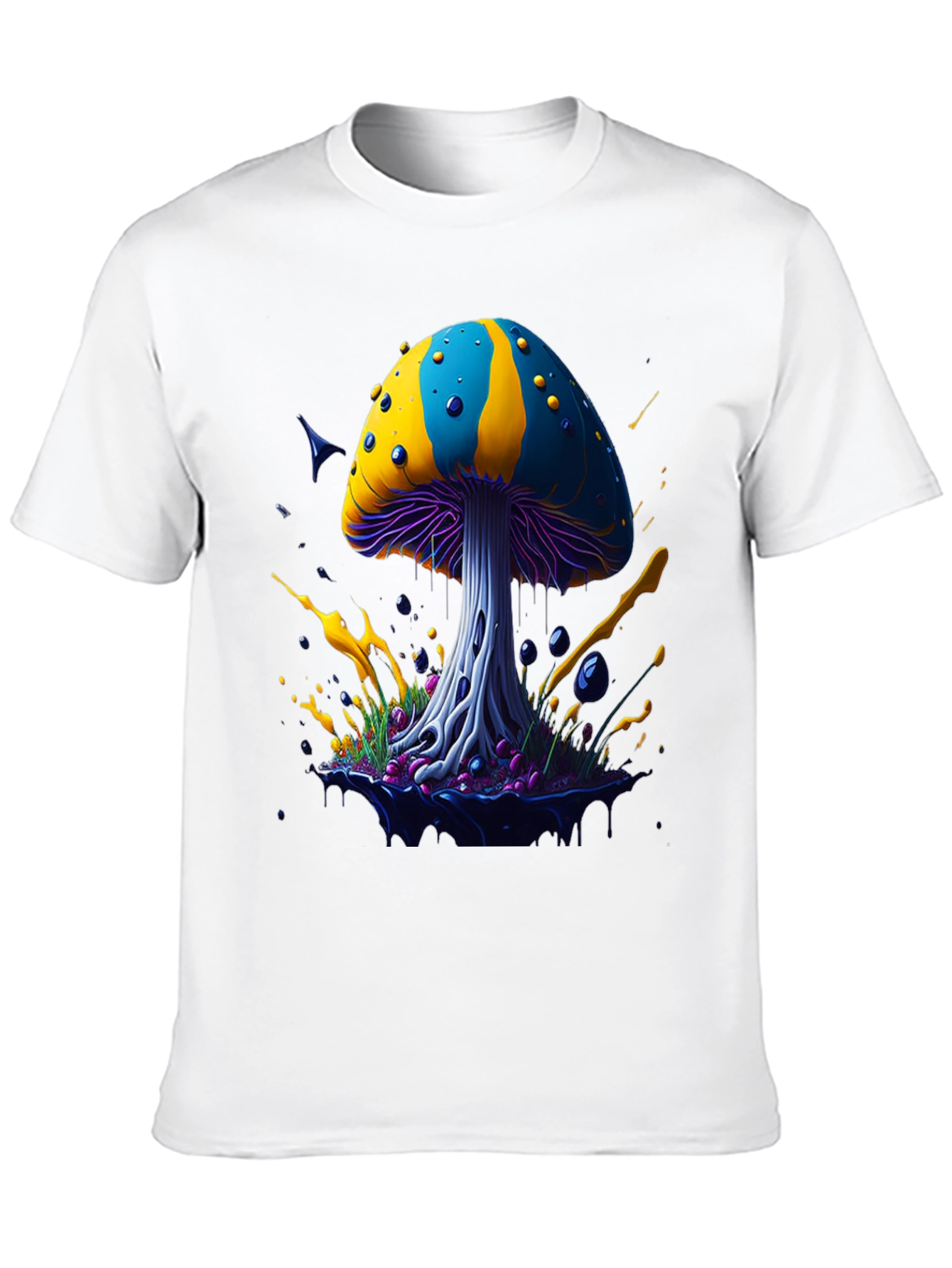 Psychedelic Mushroom Graphic Tee