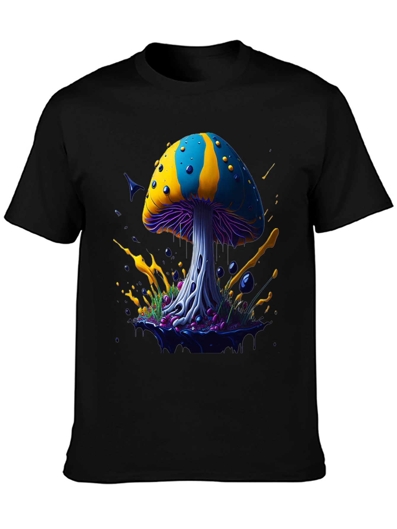 Psychedelic Mushroom Graphic Tee