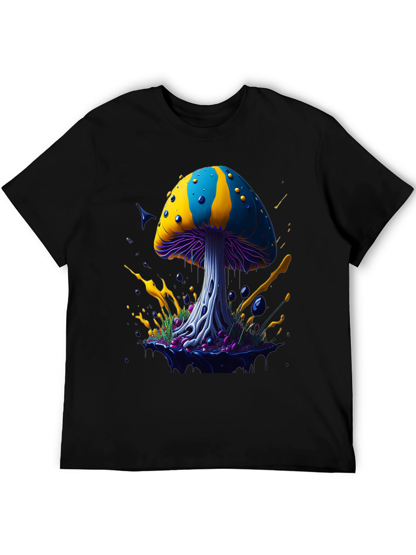 Psychedelic Mushroom Graphic Tee