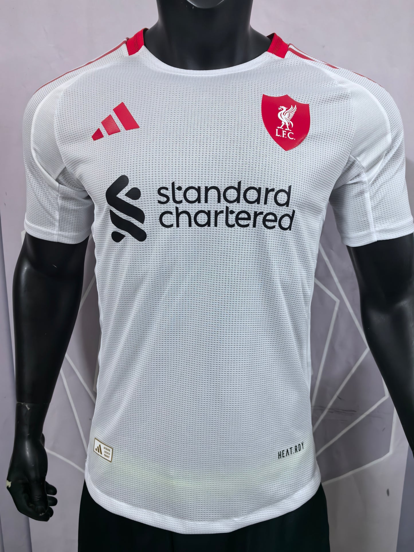 Liverpool 25-26 White Player Version Soccer Jersey