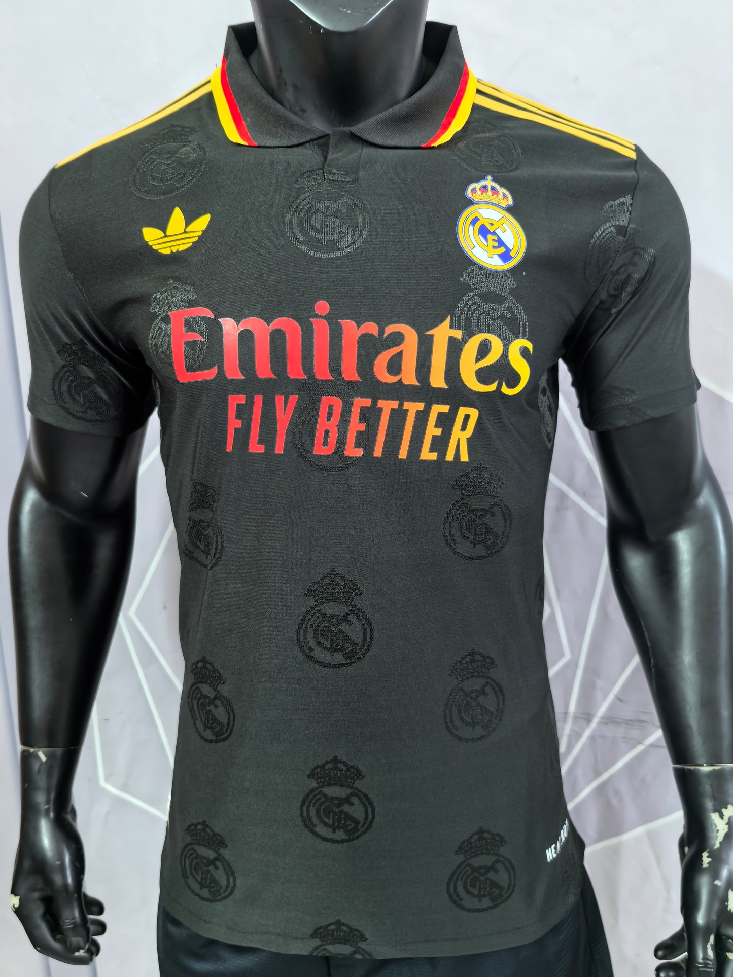 Real Madrid Black Special Edition Custom Edition Jersey