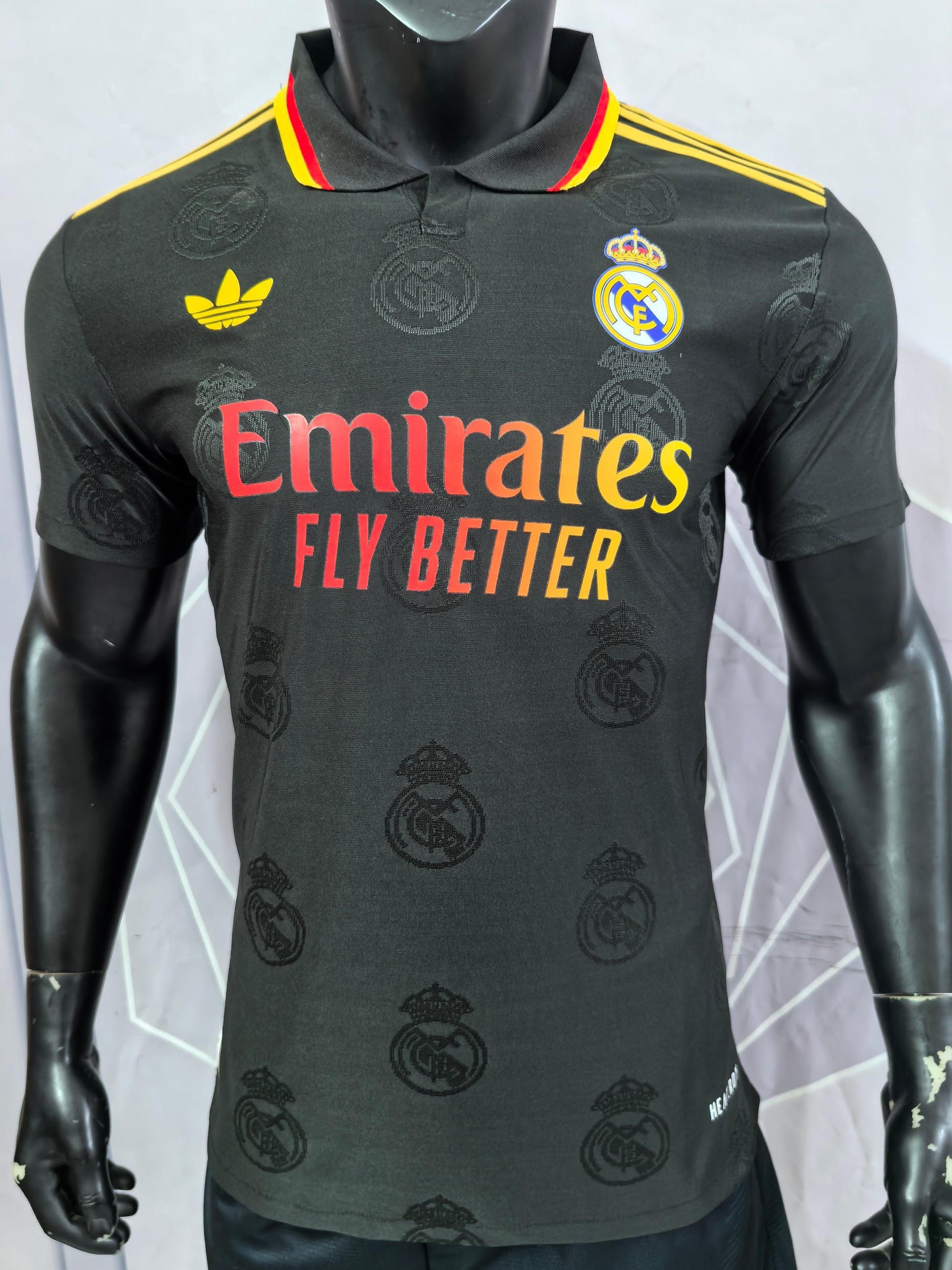 Real Madrid Black Special Edition Custom Edition Jersey