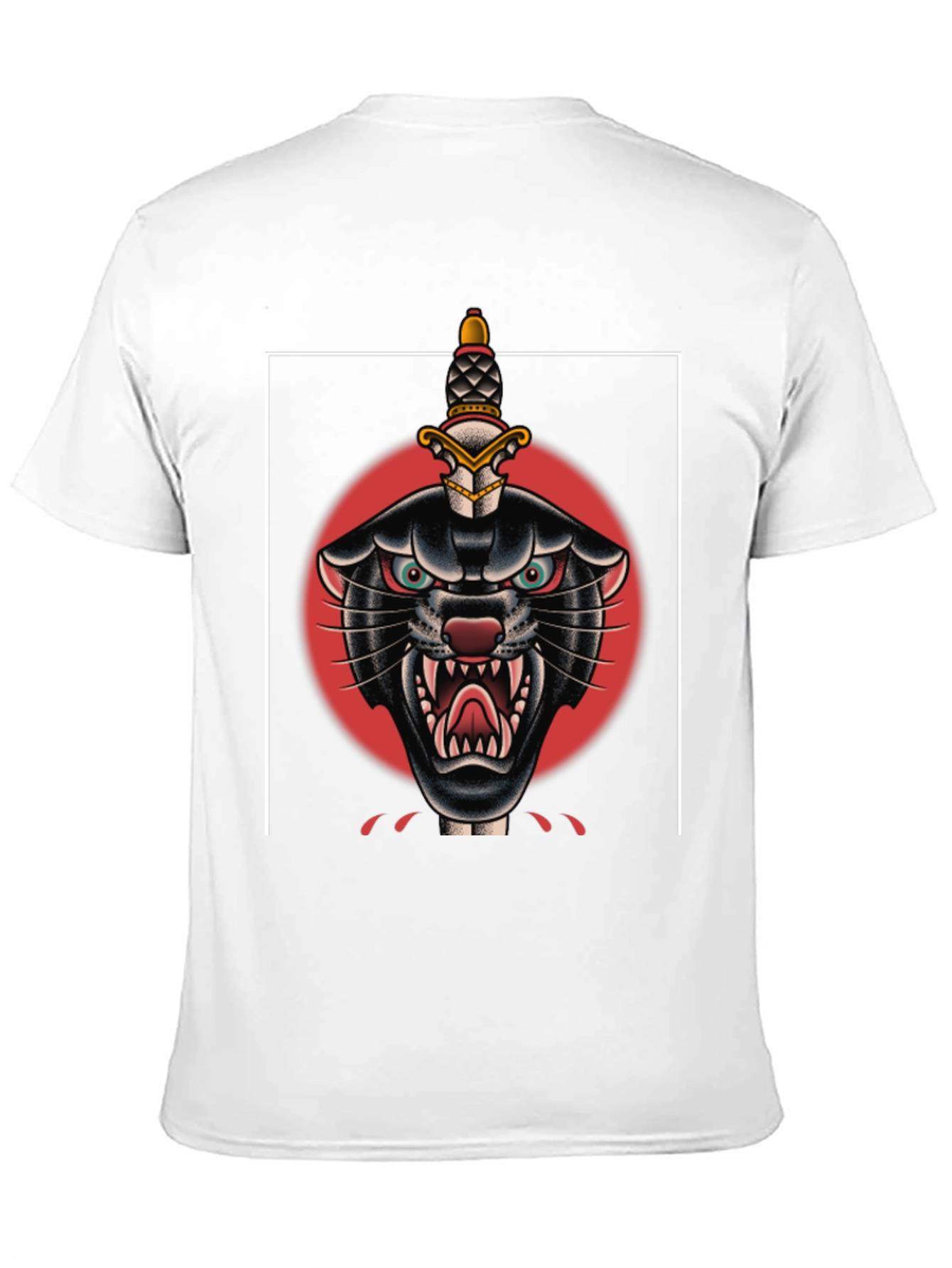 Black Panther Dagger Graphic Tee