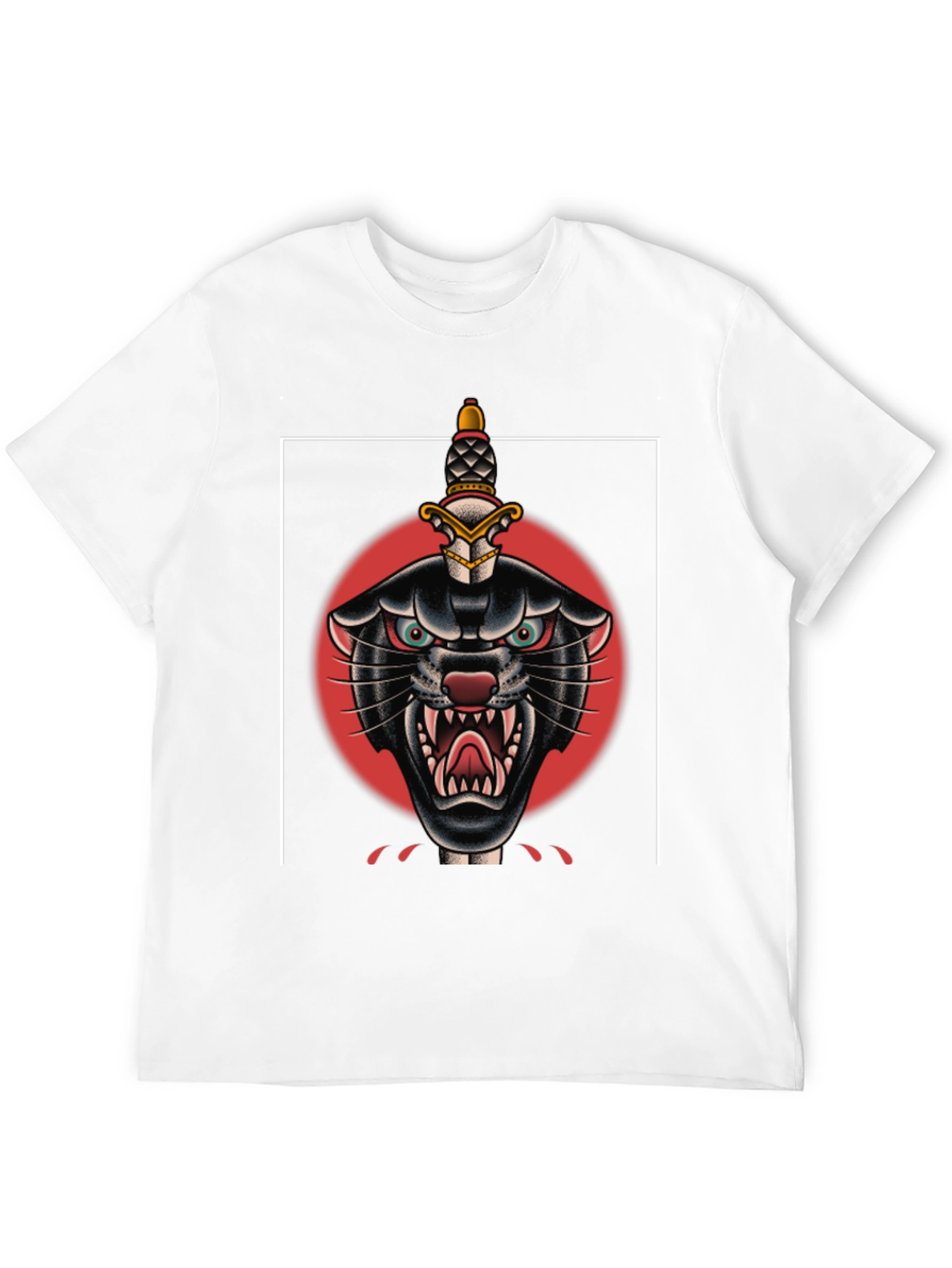 Black Panther Dagger Graphic Tee