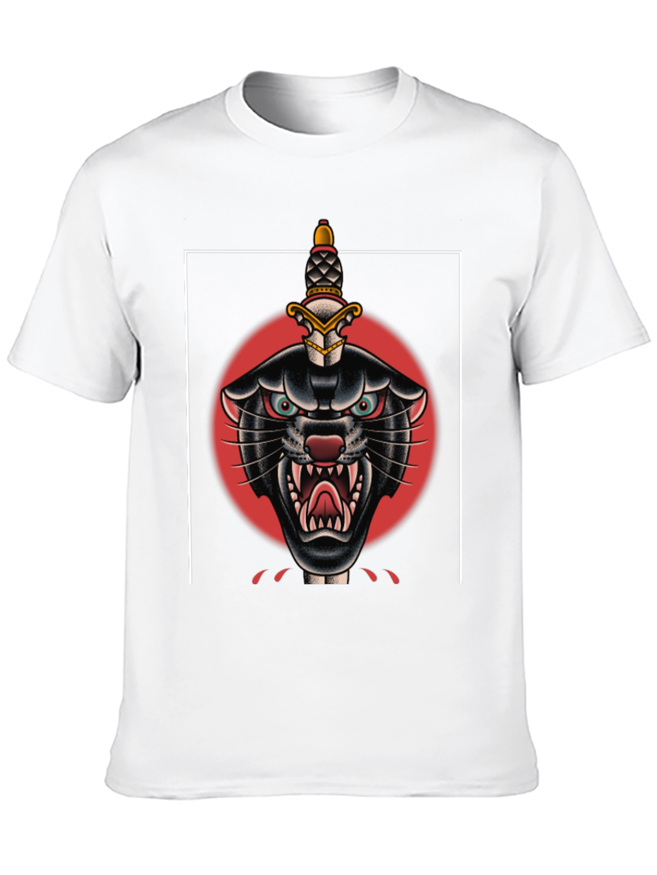 Black Panther Dagger Graphic Tee