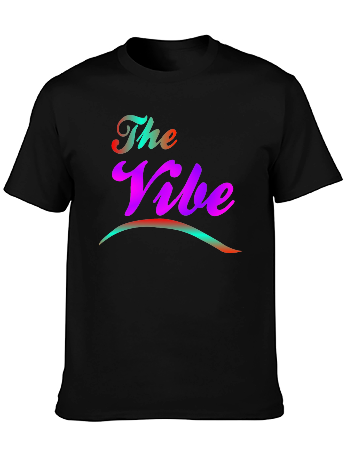 The Vibe T-Shirt - Funky Gradient Design